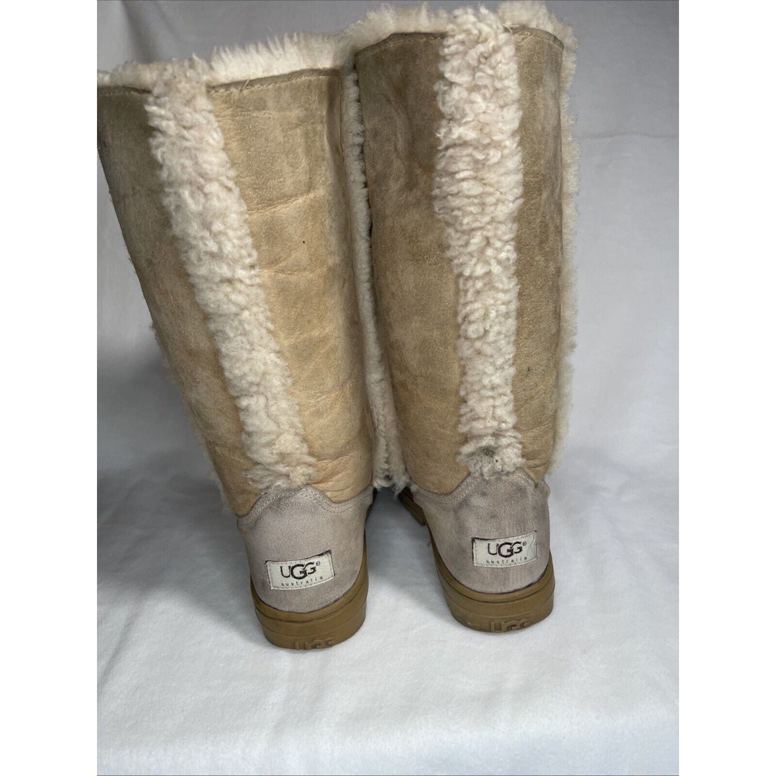 Ugg Ugg Sunburst II Tall 5235 Chestnut Suede Sherpa lining W- 6 Size US 6 / IT 36 - 2 Thumbnail