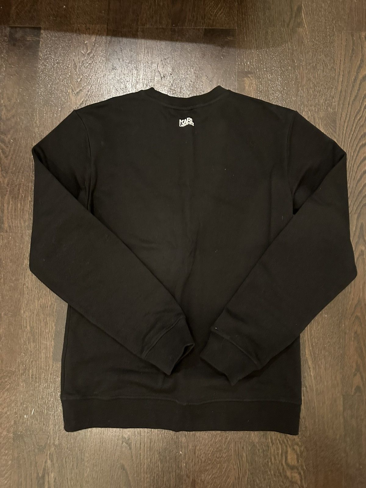 Karl Lagerfeld 🖤 Karl Lagerfeld Graphic Sweatshirt — Black Size XS / US 0-2 / IT 36-38 - 4 Thumbnail