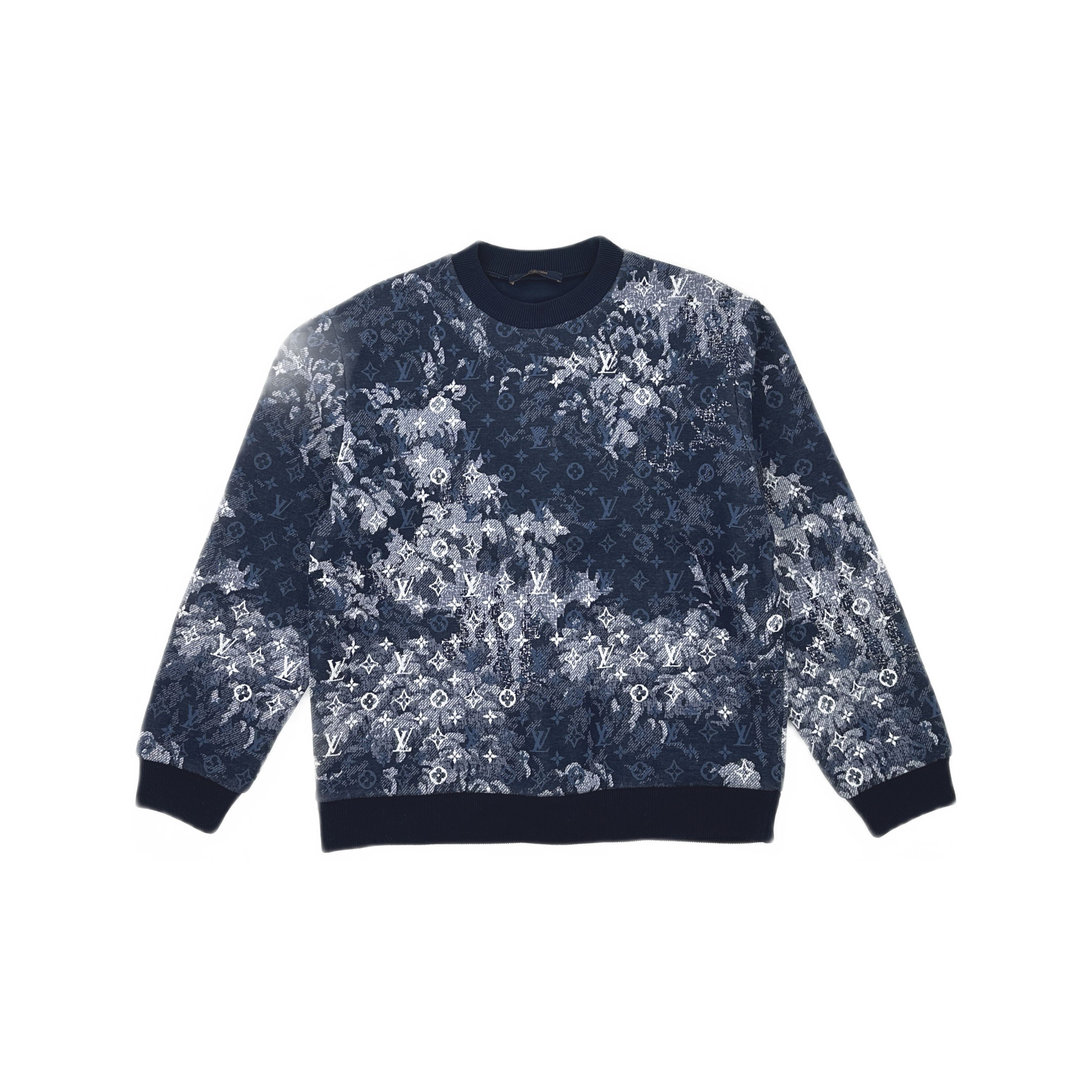 Louis Vuitton Louis Vuitton Monogram Print Sweatshirt Size M Size US M / EU 48-50 / 2 - 1 Thumbnail