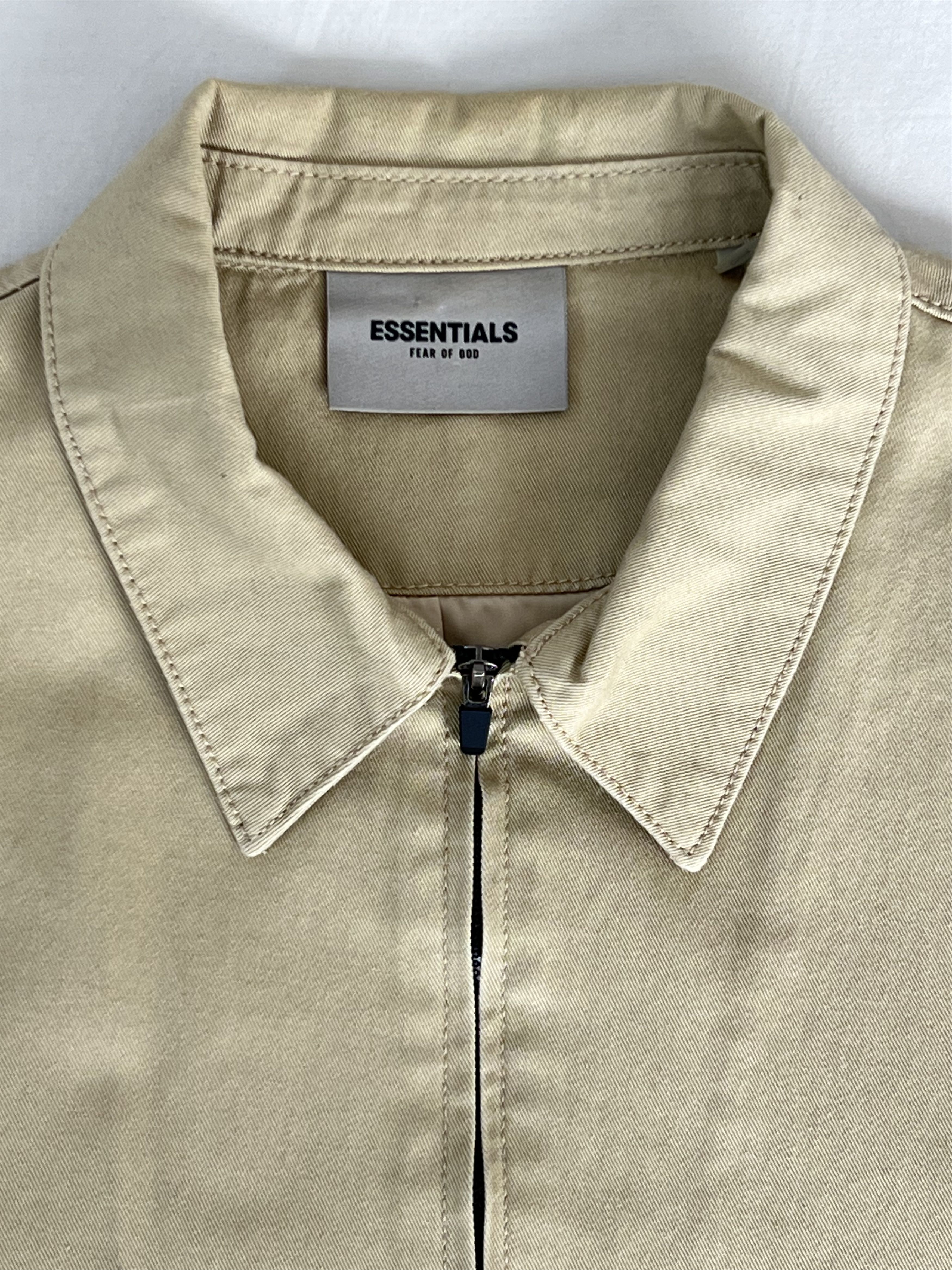 Essentials Fear of God Essentials Twill Jacket (Khaki) Size US M / EU 48-50 / 2 - 2 Thumbnail