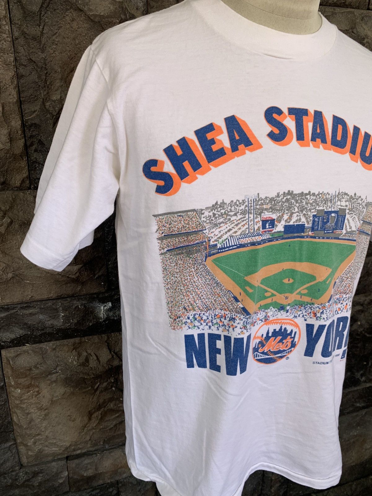 MLB Vintage 90s Shea Stadium New York Mets MLB Team Size US L / EU 52-54 / 3 - 5 Thumbnail