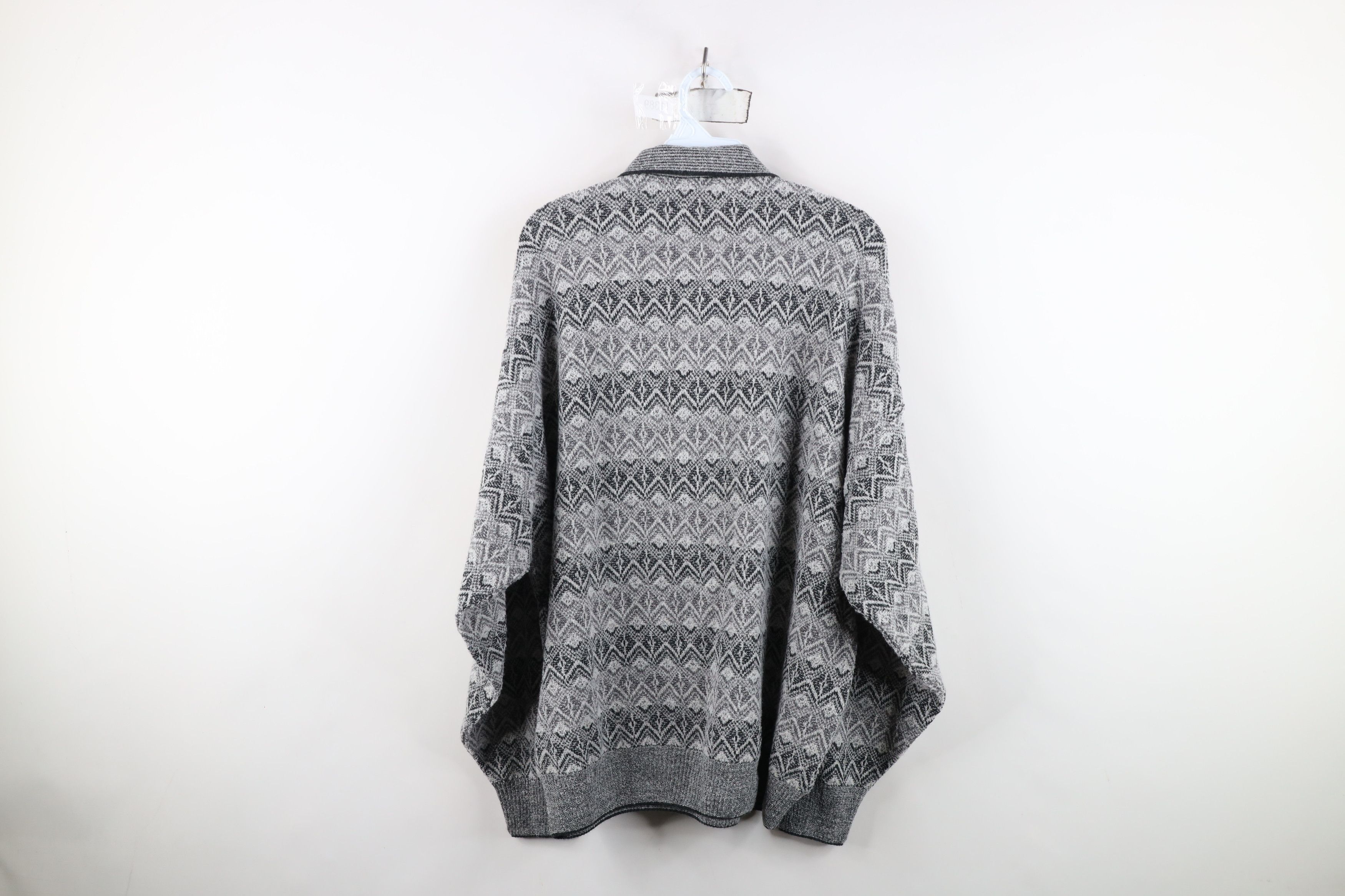 Vintage Vintage 90s Streetwear Wool Blend Knit Collared Sweater Size XL / US 12-14 / IT 48-50 - 8 Thumbnail