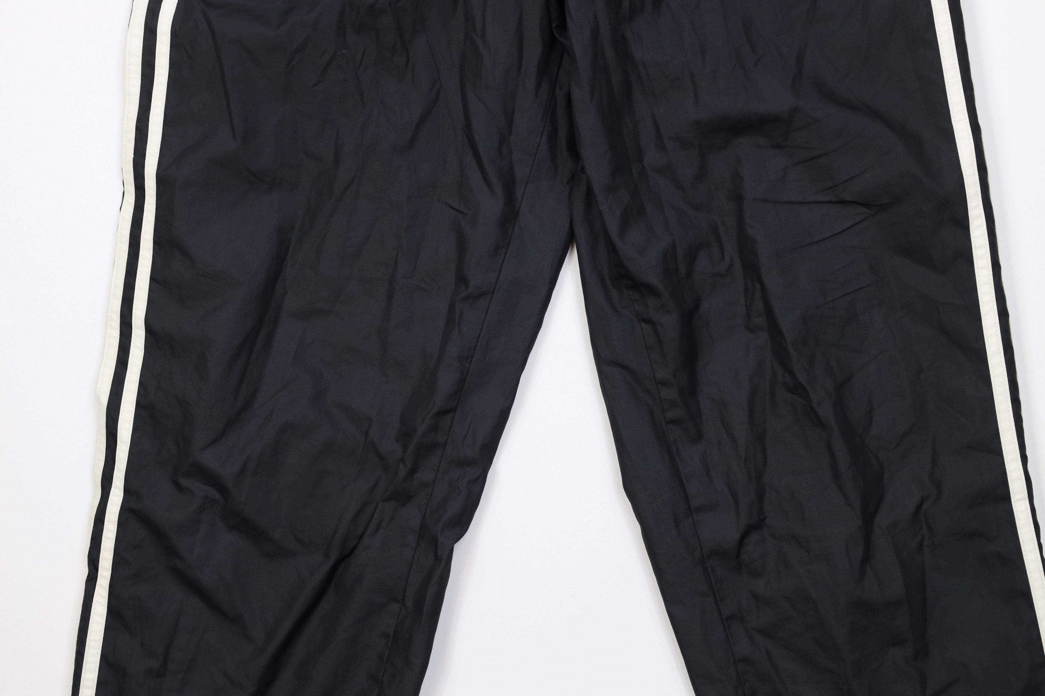 Adidas Vintage Y2K 2001 Adidas Striped Lined Windbreaker Pants Size US 32 / EU 48 - 3 Thumbnail