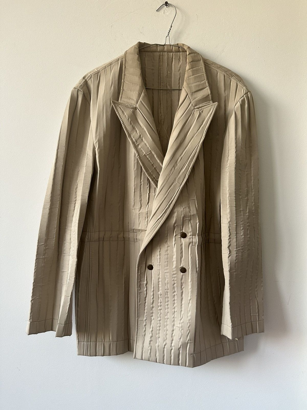 Other Avant garde foam striped nylon jacket! Hi fashion Size 44R - 4 Thumbnail