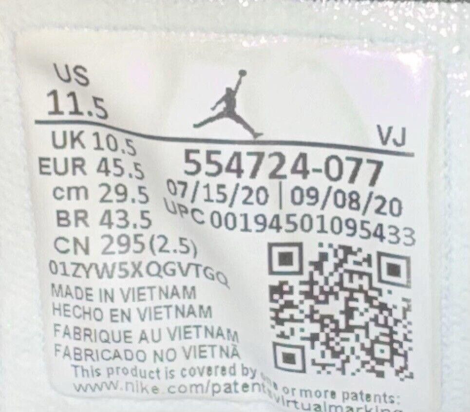 Jordan Brand Nike Air Jordan 1 Mid 'Hyper Royal' - 554724-077 - Size 11.5 Size US 11.5 / EU 44-45 - 9 Thumbnail