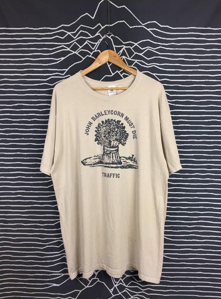 Band Tees Vtg Traffic Rock Band John Barleycorn Must Die Album Tee Size US XL / EU 56 / 4 - 2 Thumbnail