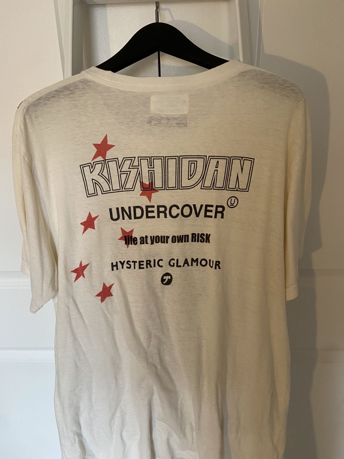 Hysteric Glamour × Undercover Kishidenne Wrerutogood Tee Size US L / EU 52-54 / 3 - 5 Thumbnail