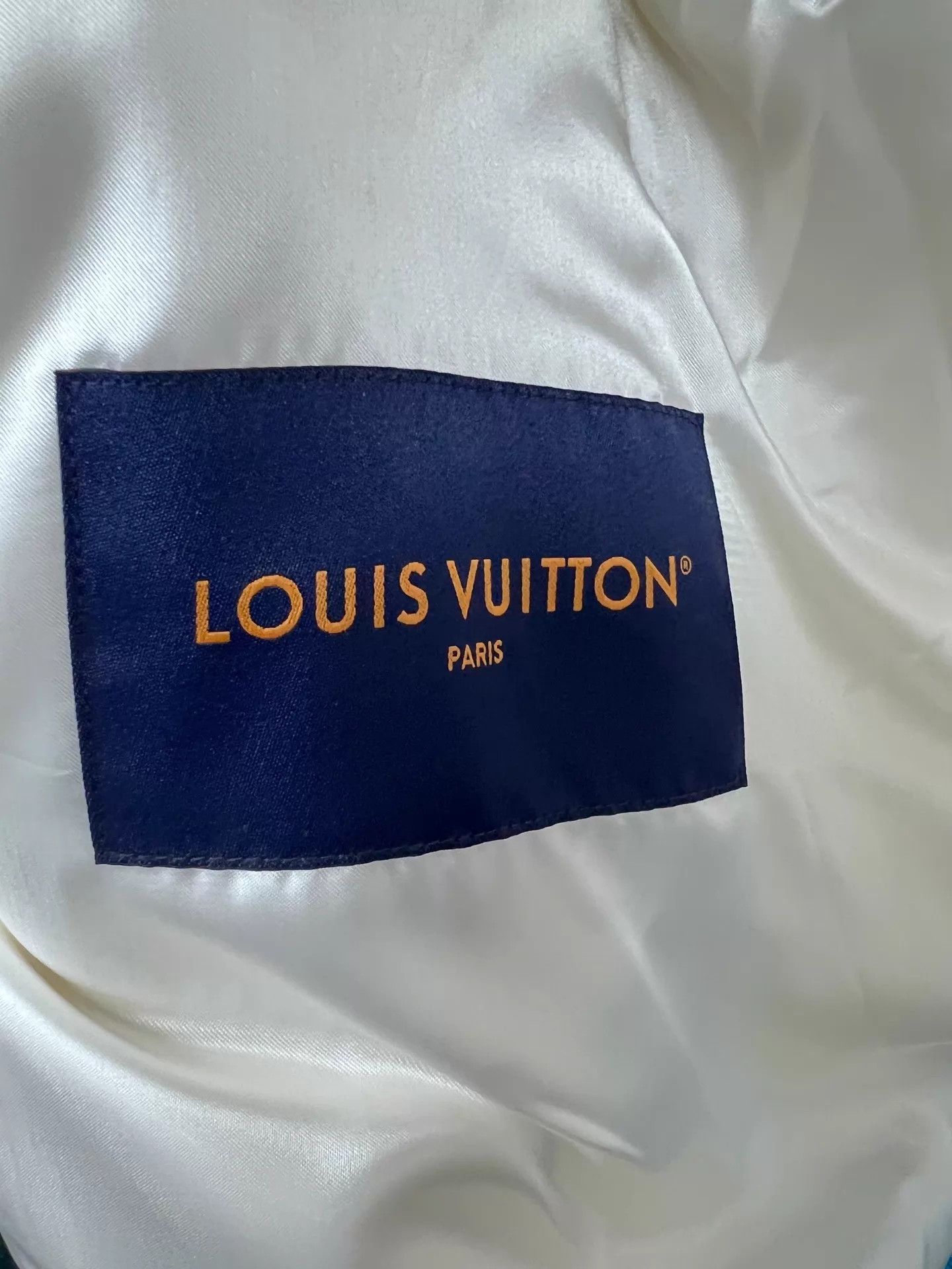 Louis Vuitton LV Cartoon Duck Monogram Baseball Jacket 52 D61501 Size US L / EU 52-54 / 3 - 4 Thumbnail