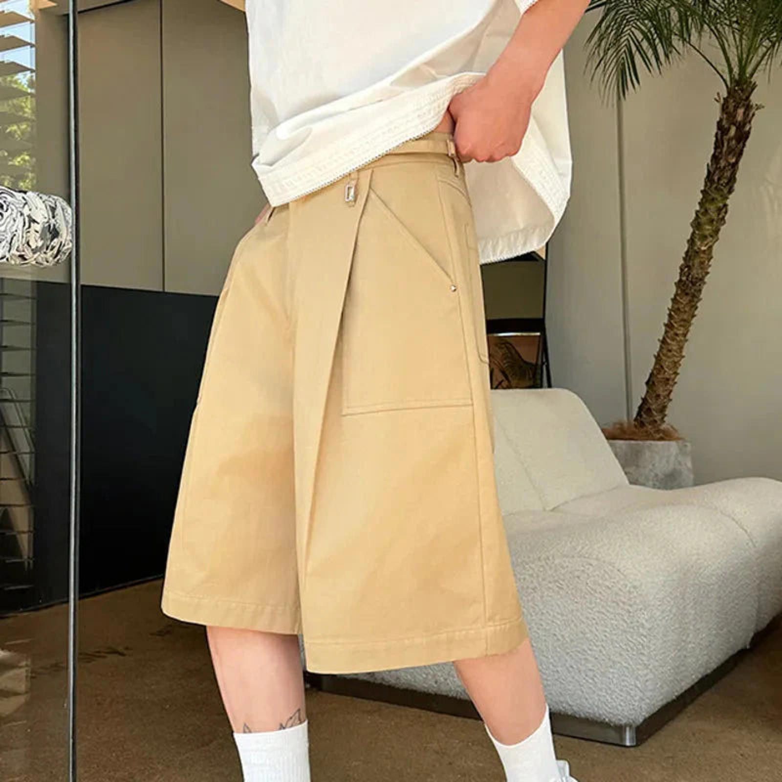 Vintage Long Length Carpenter Shorts Size US 32 / EU 48 - 8 Thumbnail