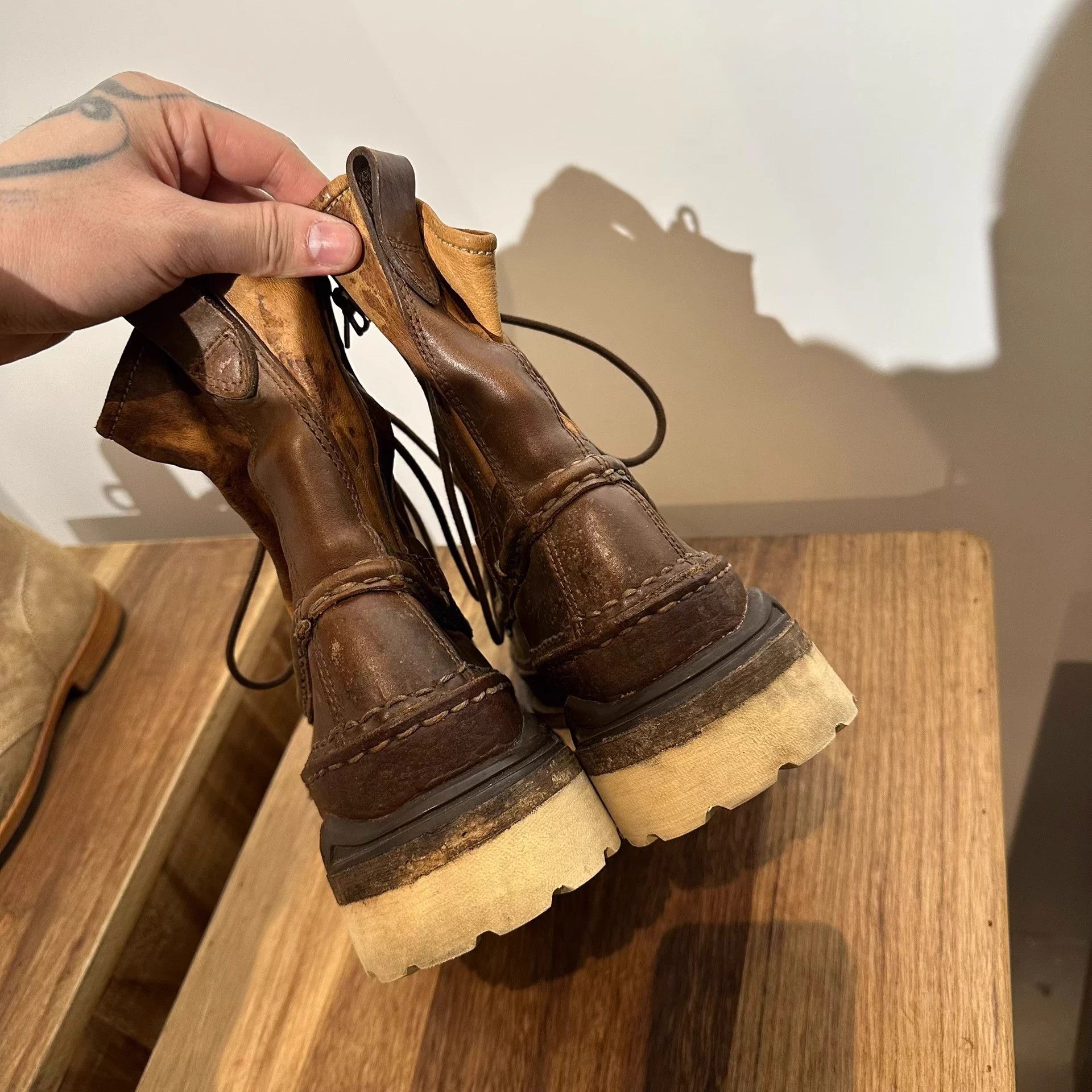Visvim visvim 20ss ict grizzly boots 10 dye like new Size US 10 / EU 43 - 8 Thumbnail