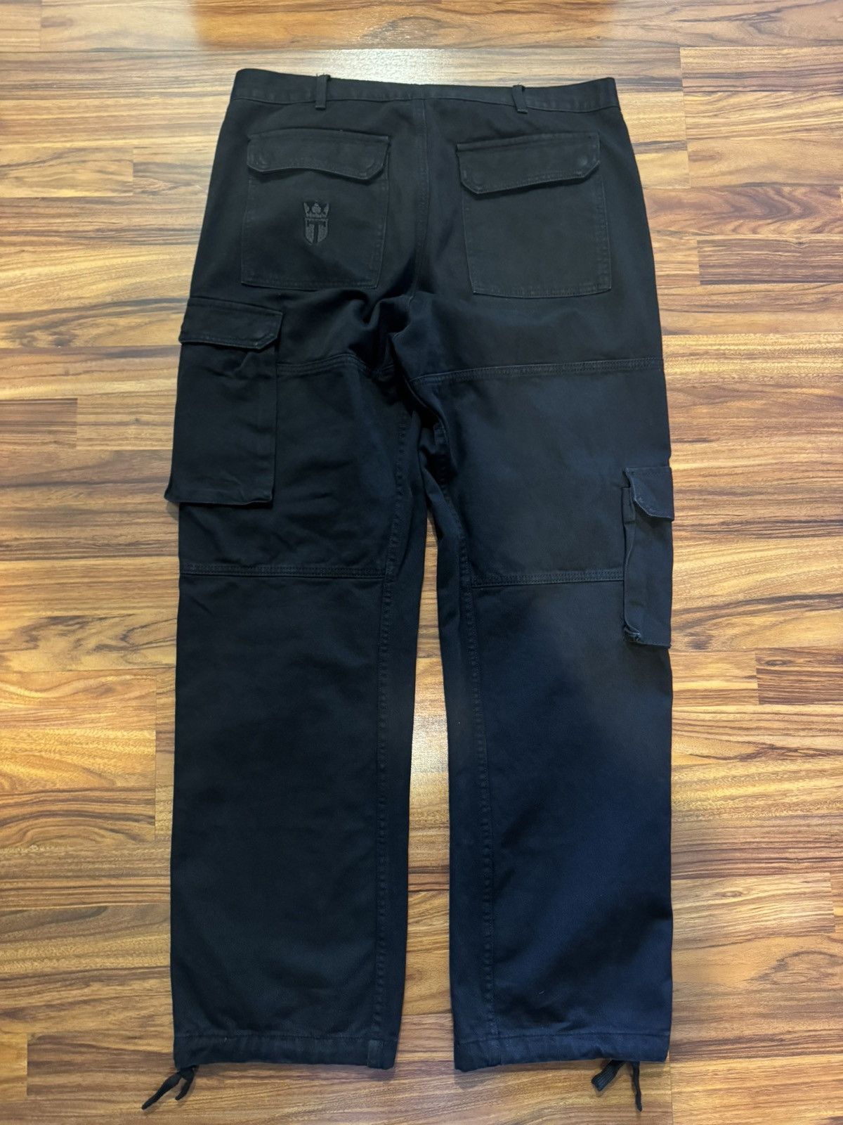Other Teeqo Black Cargo Pants Size US 38 / EU 54 - 2 Thumbnail