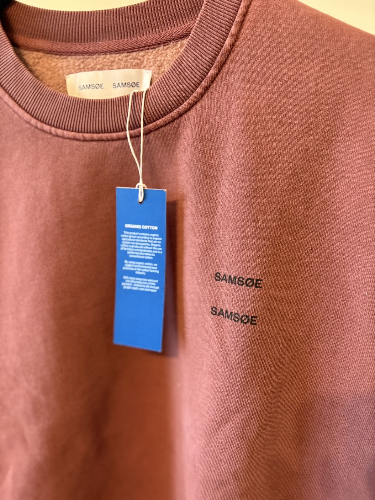 Samsoe Samsoe Samsøe Samsøe Joel Crew Neck mens Size US L / EU 52-54 / 3 - 2 Thumbnail