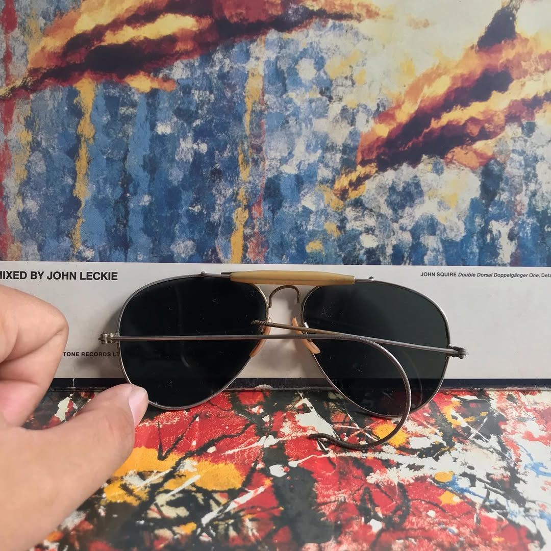 Vintage Rayban Aviator Model Vintage Sunglasses (-) nuts Size ONE SIZE - 6 Thumbnail