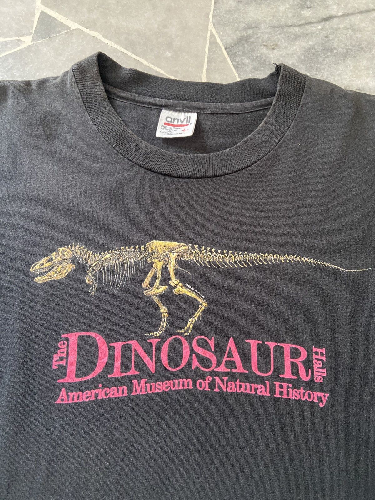 Anvil × Vintage Vintage 1995 Jurassic Park dinosaur Movie T-Shirt Size US L / EU 52-54 / 3 - 3 Thumbnail