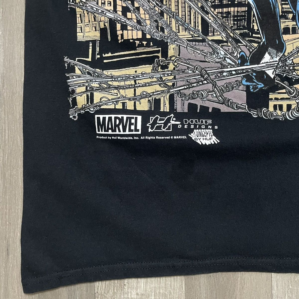 Huf HUF X Marvel Venom T-Shirt Size US M / EU 48-50 / 2 - 6 Thumbnail