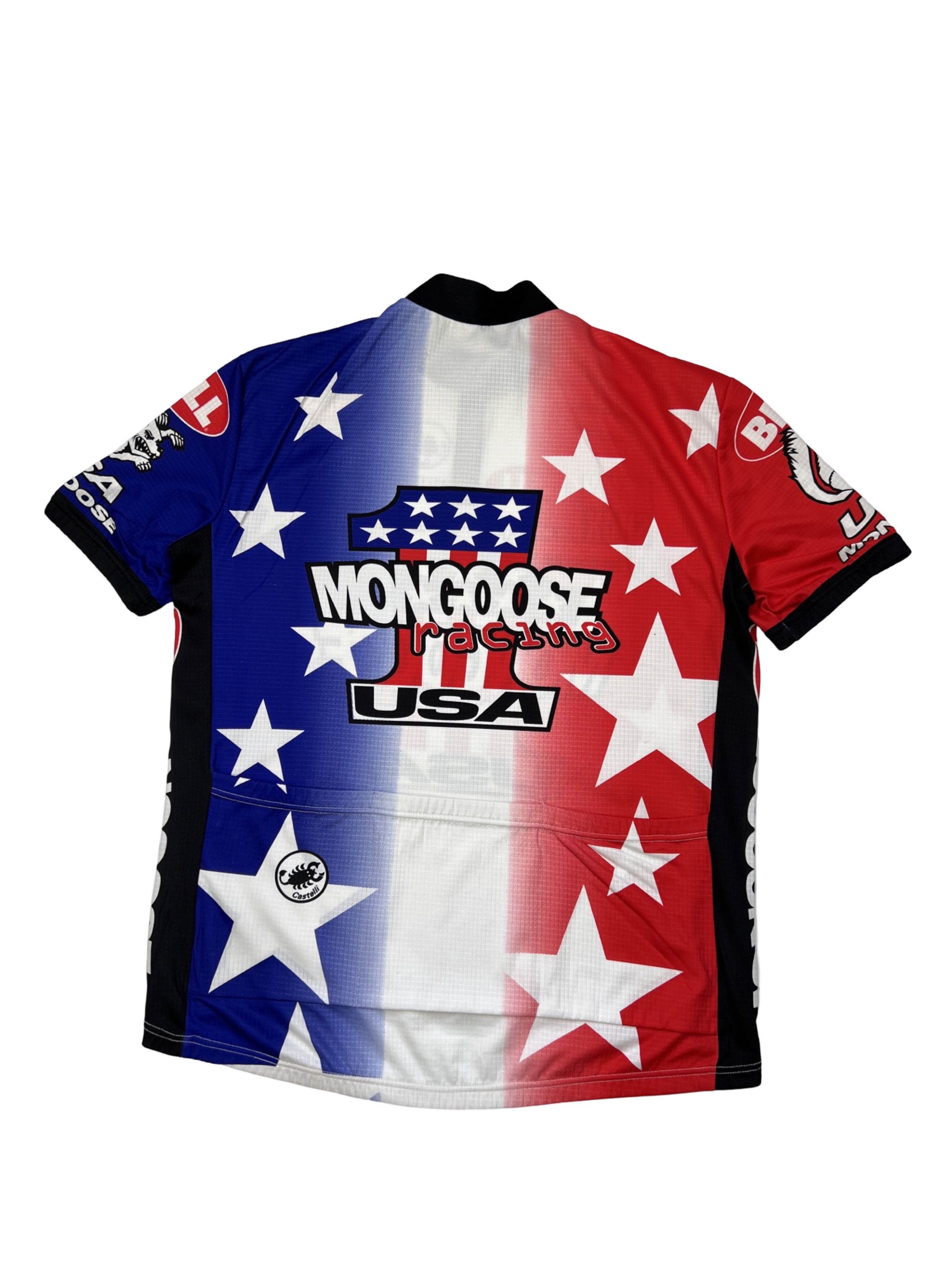 Vintage Vintage Castelli Mongoose USA Printed Shimano Jersey Size US XL / EU 56 / 4 - 2 Thumbnail