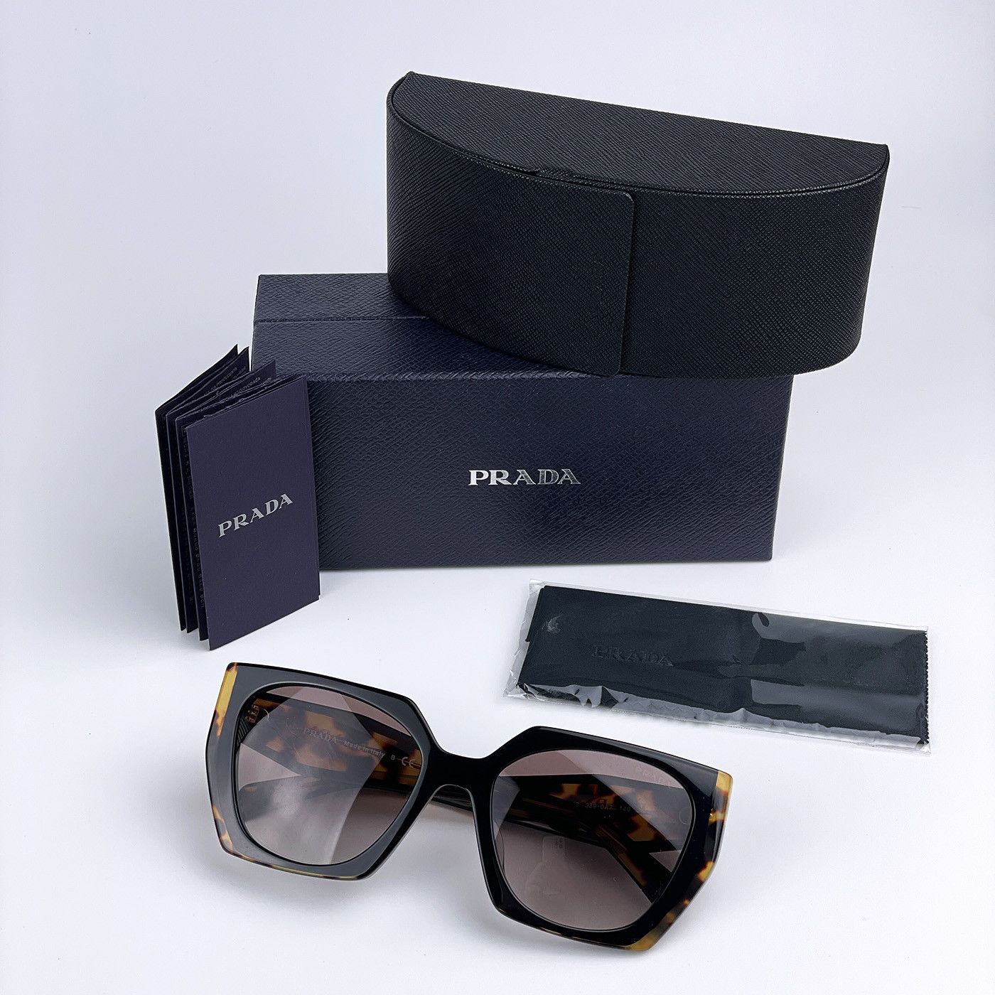 Prada NEW Prada PR15WS 3890A7 Gradient Square Women Sunglasses Size ONE SIZE - 7 Thumbnail