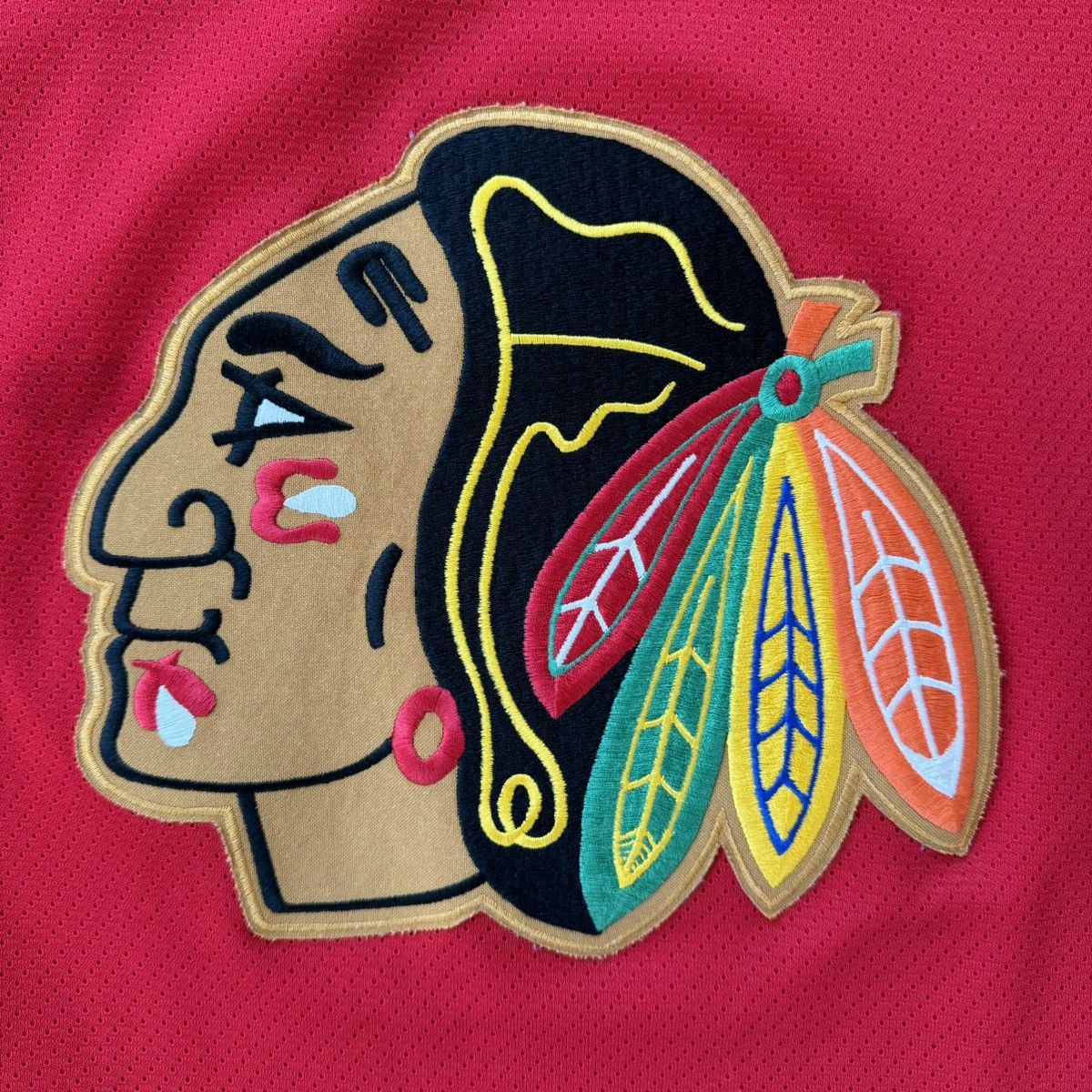 Ccm × Vintage Superb 80s Vintage Chicago Blackhawks Jersey Size US L / EU 52-54 / 3 - 9 Thumbnail