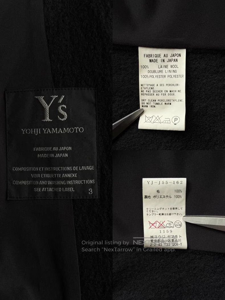 Yohji Yamamoto Yohji Yamamoto 10 SS Maru Front Silence Jacket Size US L / EU 52-54 / 3 - 7 Thumbnail