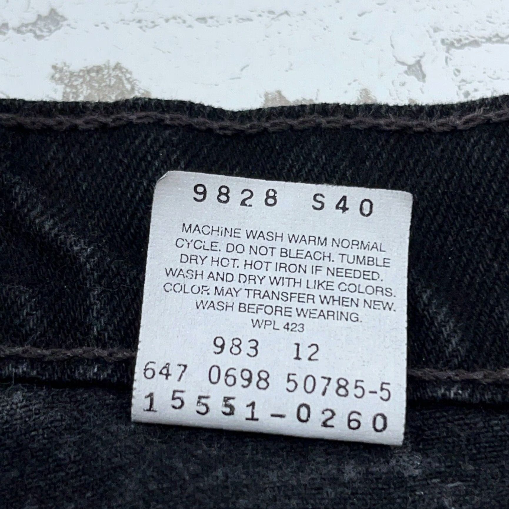Levi's VINTAGE Levi's Jeans Women 16 Black Relaxed Fit 550 80s 90s USA Womens Size 38" / US 16 / IT 52 - 5 Thumbnail