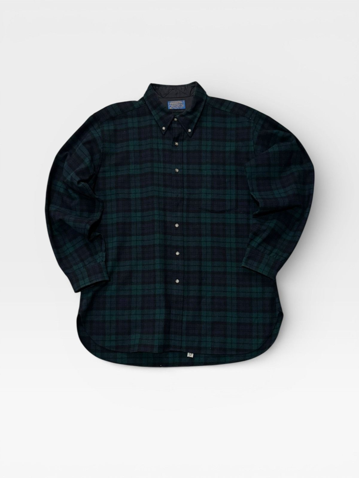 Pendleton Vintage 80’s Pendleton Pure Virgin Wool Shirt Size US XL / EU 56 / 4 - 1 Thumbnail