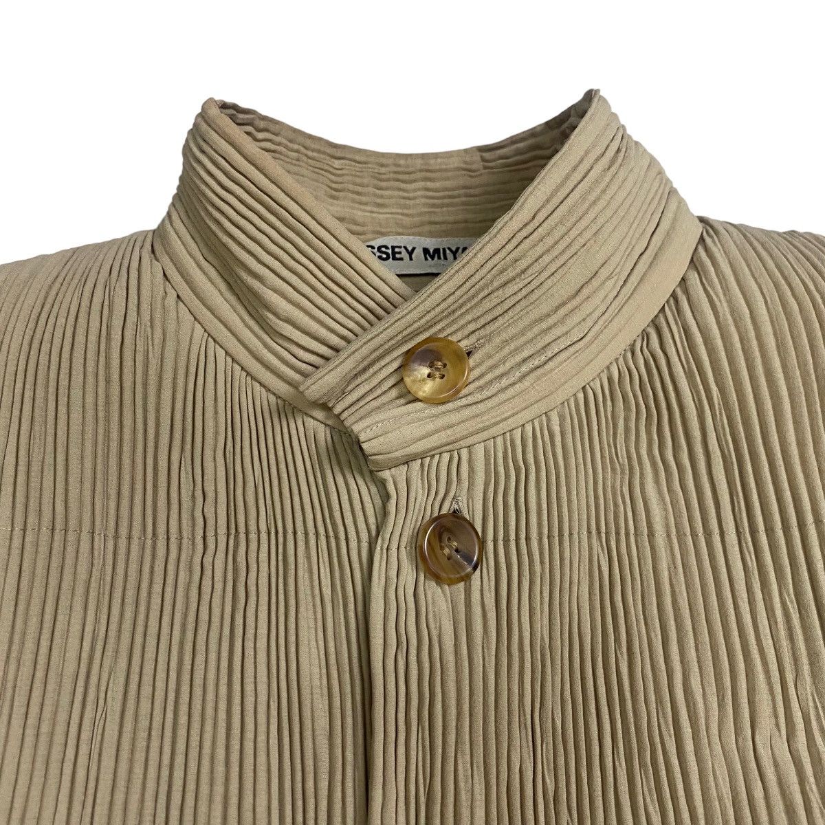 Designer × Issey Miyake × Japanese Brand Issey Miyake Pleated Jacket Filling Size M / US 6-8 / IT 42-44 - 9 Thumbnail