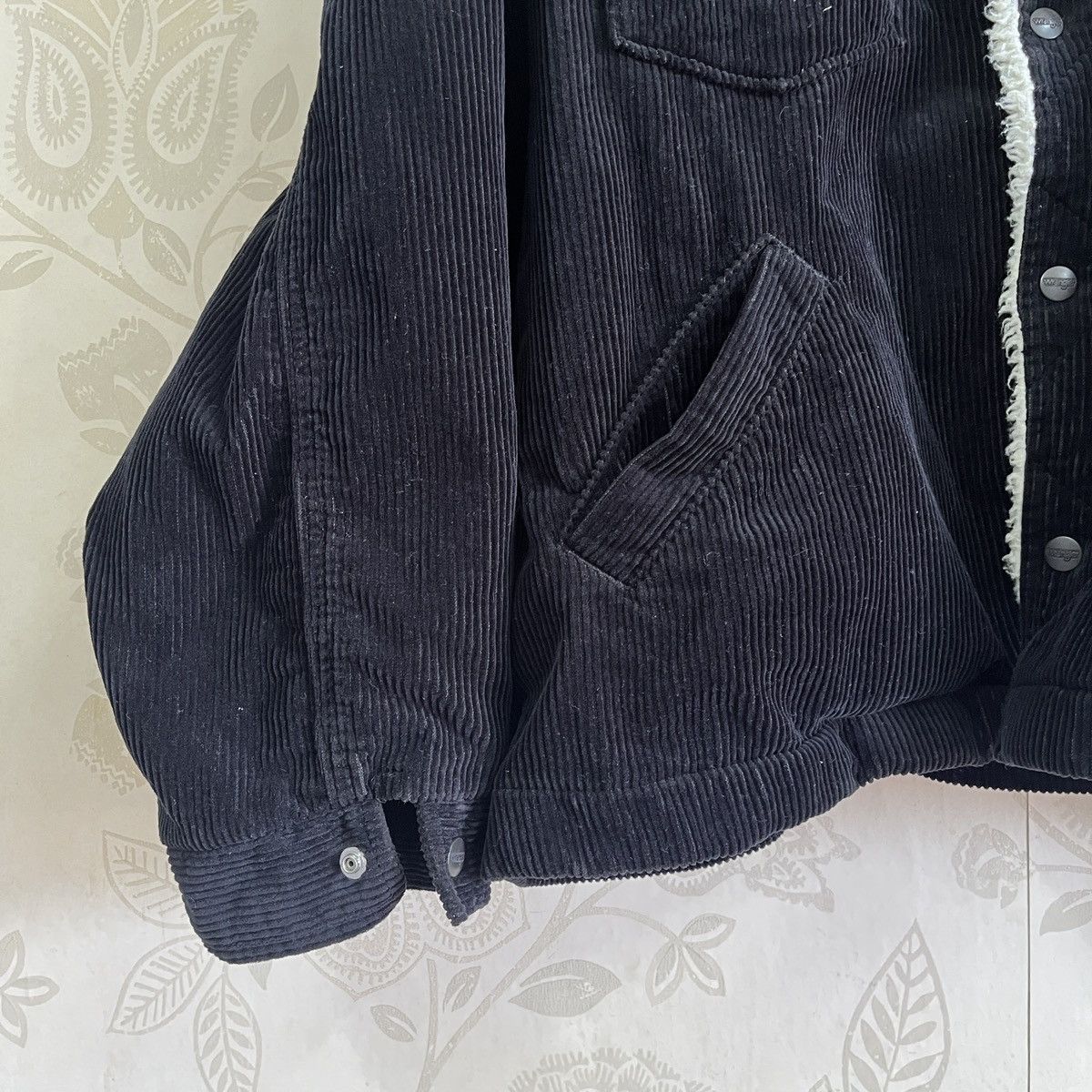 Vintage × Wrangler Vintage 1990s Wrangler Wrange Coat Wool Jacket Size US M / EU 48-50 / 2 - 6 Thumbnail