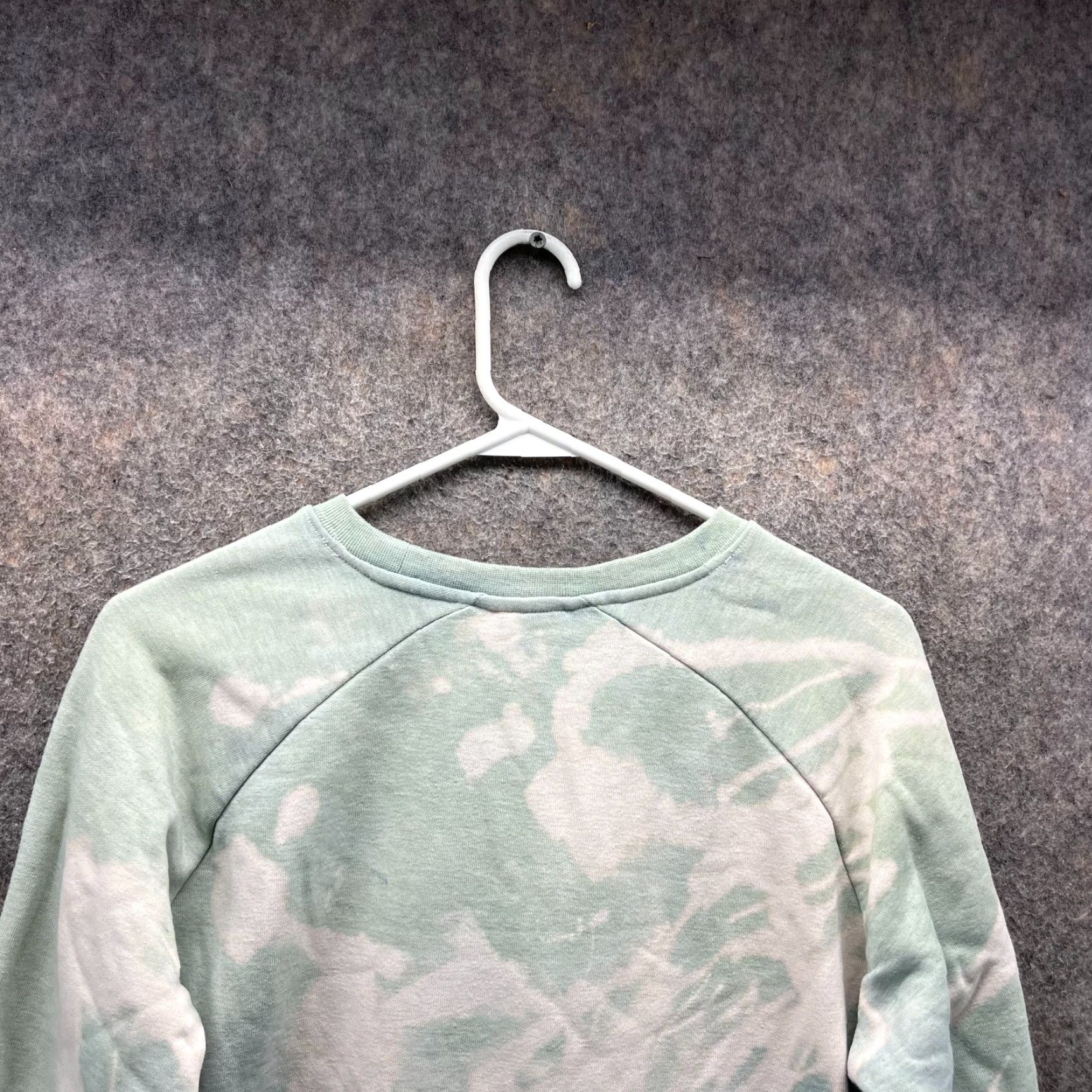 The North Face VINTAGE The North Face Sweater Womens Medium Green White Pullover Heritage Crew Fleece Crew Neck Regular Size M / US 6-8 / IT 42-44 - 2 Thumbnail