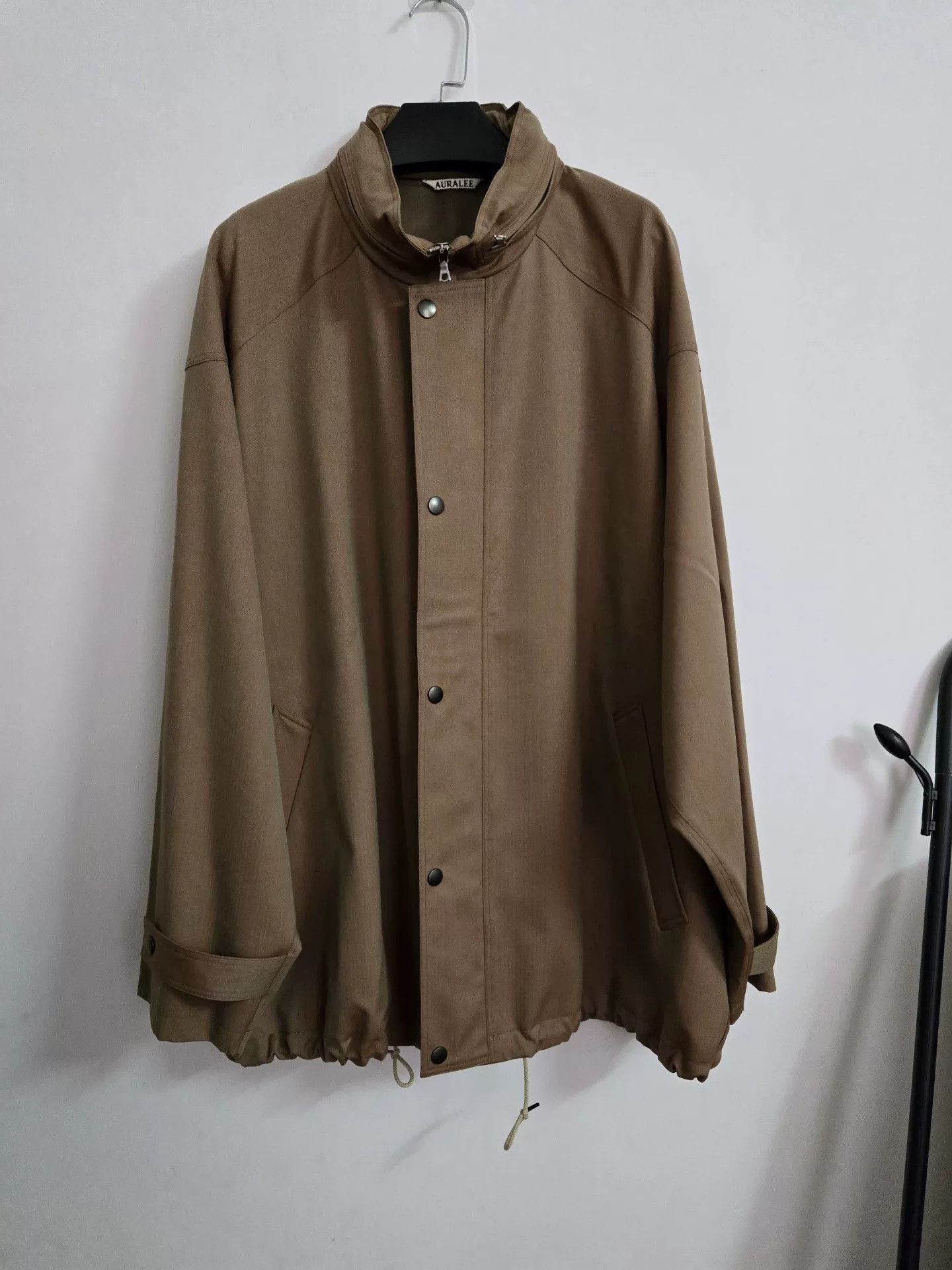 Auralee Auralee Wool Hooded Trench Jacket Size XL / US 12-14 / IT 48-50 - 1 Thumbnail