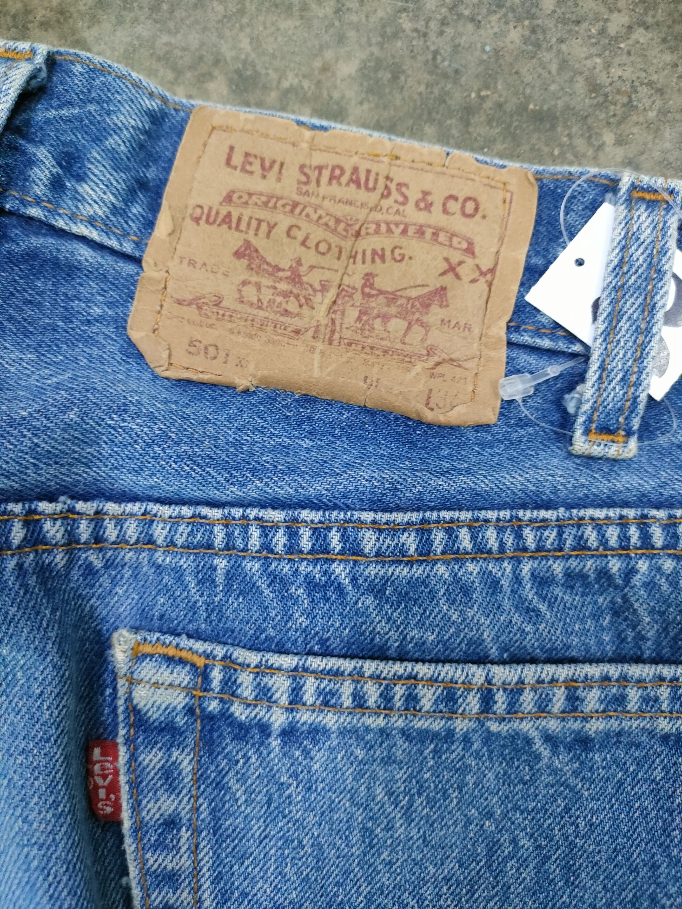 Levi's Vintage Clothing × Vintage Vintage Levi's 501xx USA Jeans Size US 30 / EU 46 - 12 Thumbnail