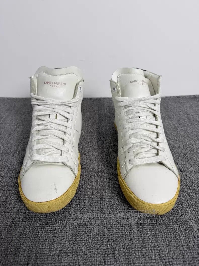 Saint Laurent Paris Saint Laurent Paris Original Year Black and White Color Bl Size US 6.5 / EU 39-40 - 2 Thumbnail
