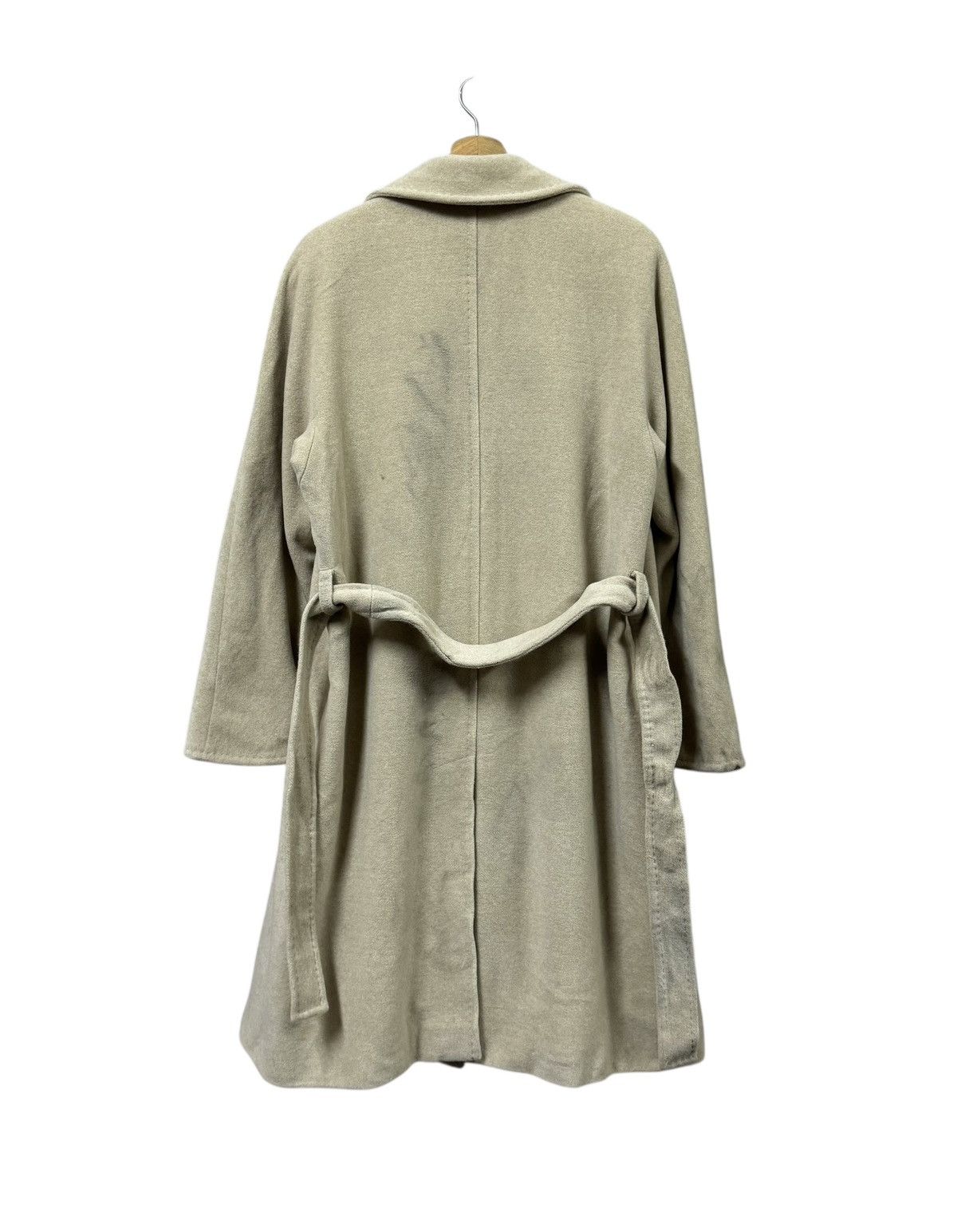 Giorgio Armani I Blues Tie-Belt Twill Coat Jacket *Only For Japan Release* Size US XS / EU 42 / 0 - 13 Thumbnail