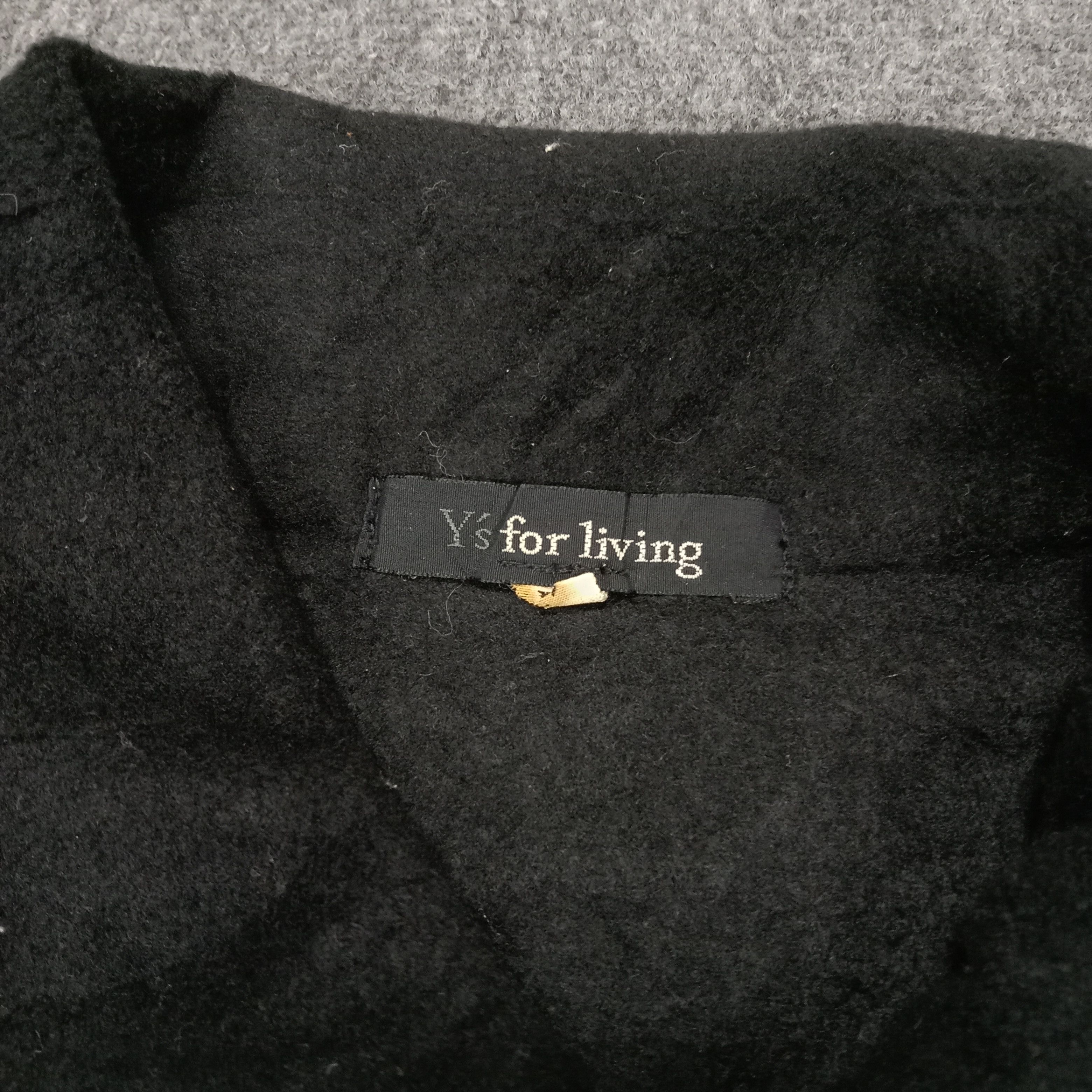 Japanese Brand × Vintage × Y's Y's Yohji Yamamoto Japan Designer Fleece Sweater Size US M / EU 48-50 / 2 - 5 Thumbnail