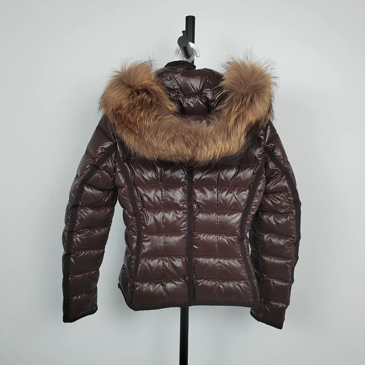 Moncler Moncler down jacket 0 brown Size XS / US 0-2 / IT 36-38 - 2 Thumbnail