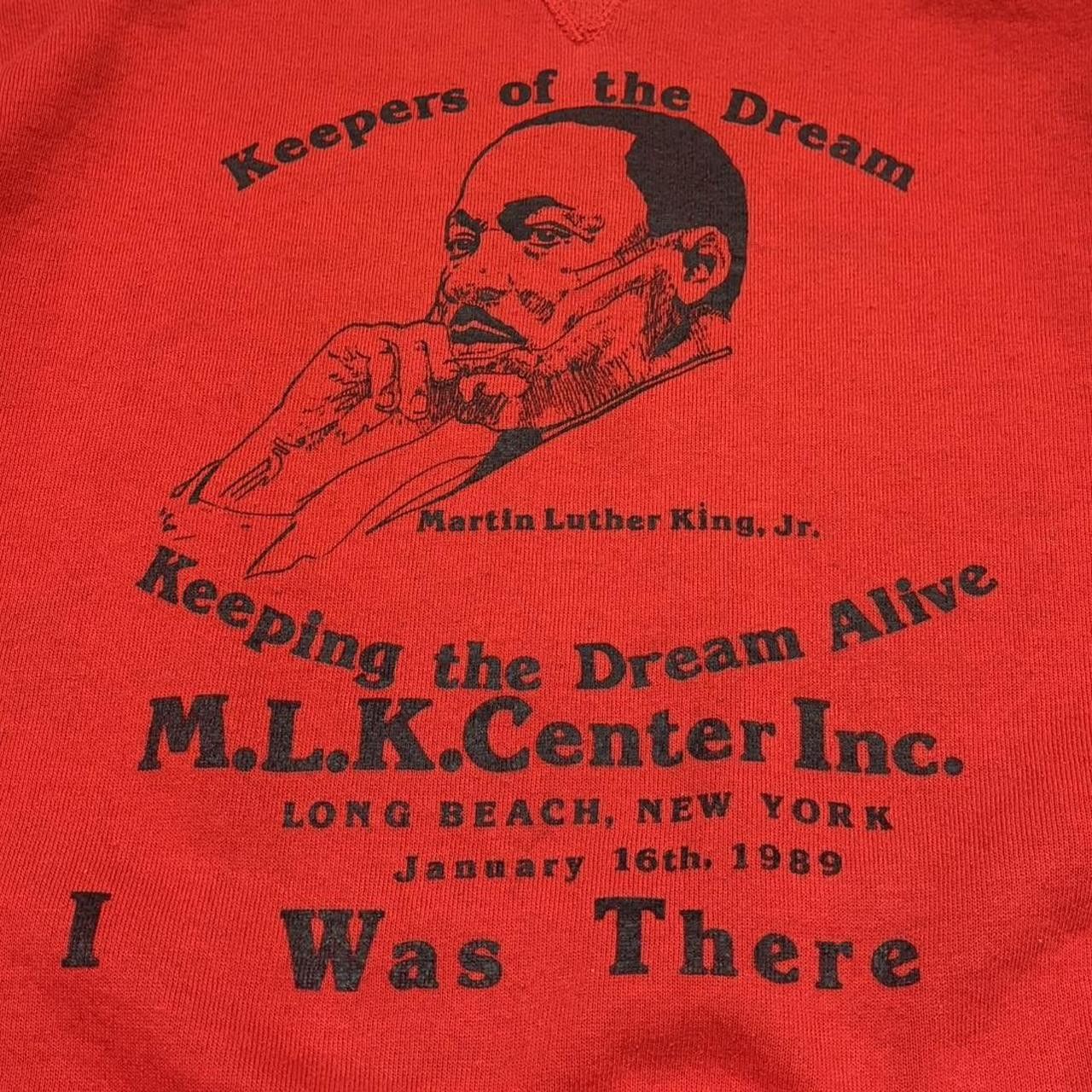 Russell Athletic Vintage 1989 Mlk Keeping The Dream Alive Russell Sweatshirt Size US XL / EU 56 / 4 - 2 Thumbnail