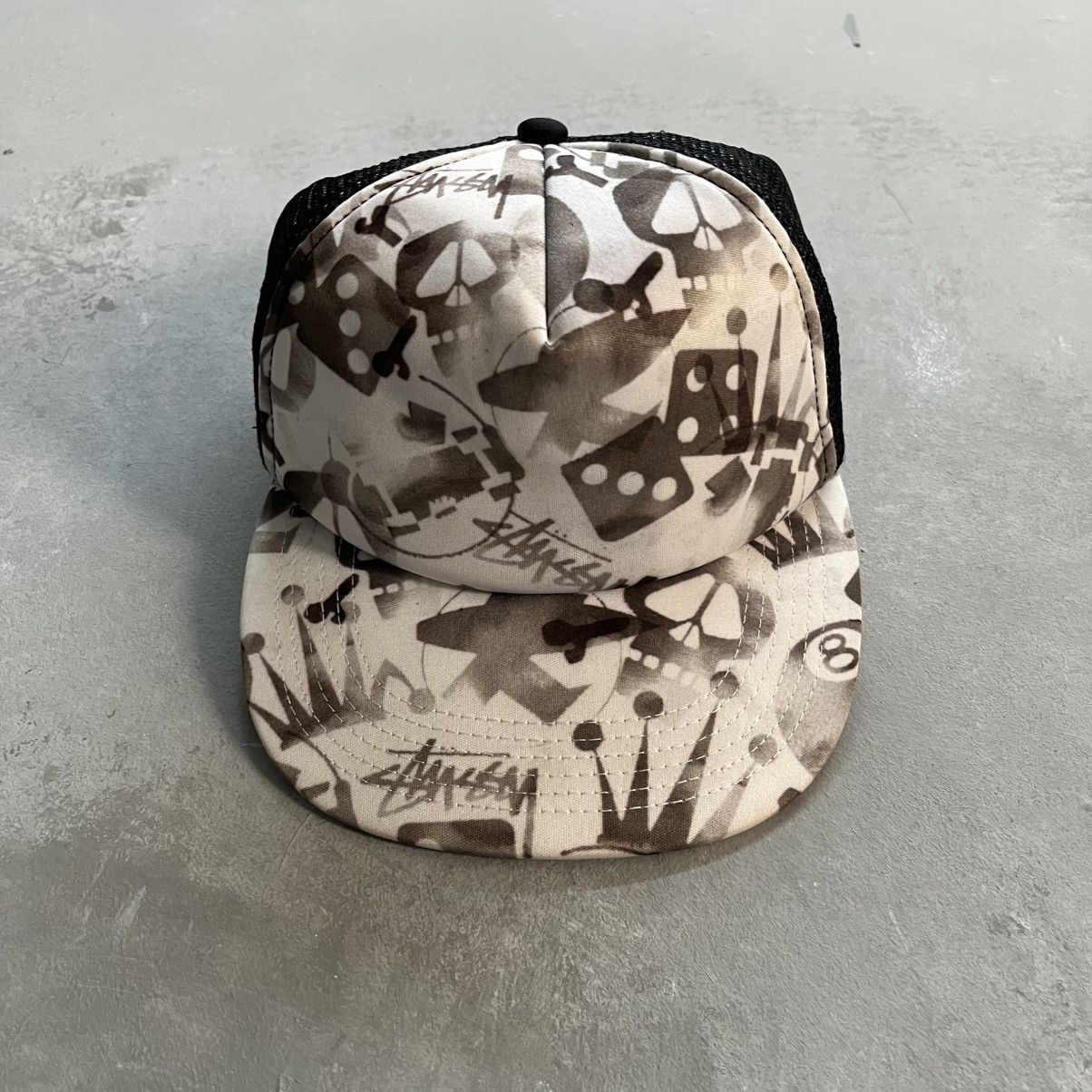Stussy Vintage Rare Stussy Trucker Hat Size ONE SIZE - 1 Thumbnail