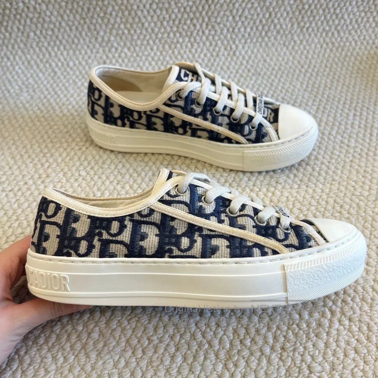 Dior dior walk'n'dior canvas low. Size US 5.5 / IT 35.5 - 7 Thumbnail