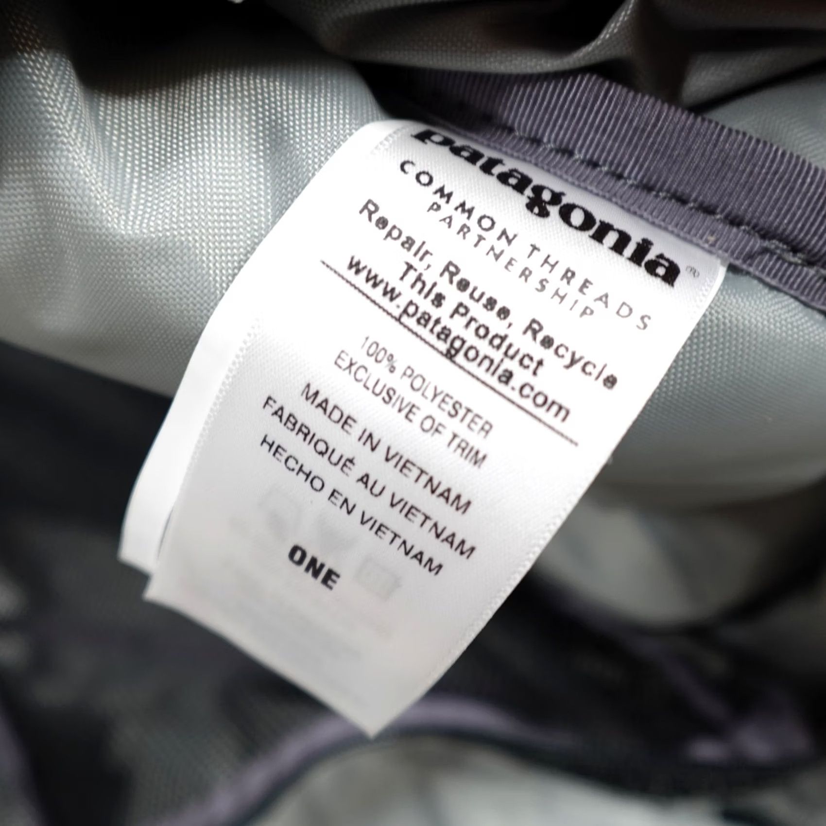 Patagonia Patagonia Bag Medium Black Transport MLC 45L Embroidered Invidia Size ONE SIZE - 7 Thumbnail