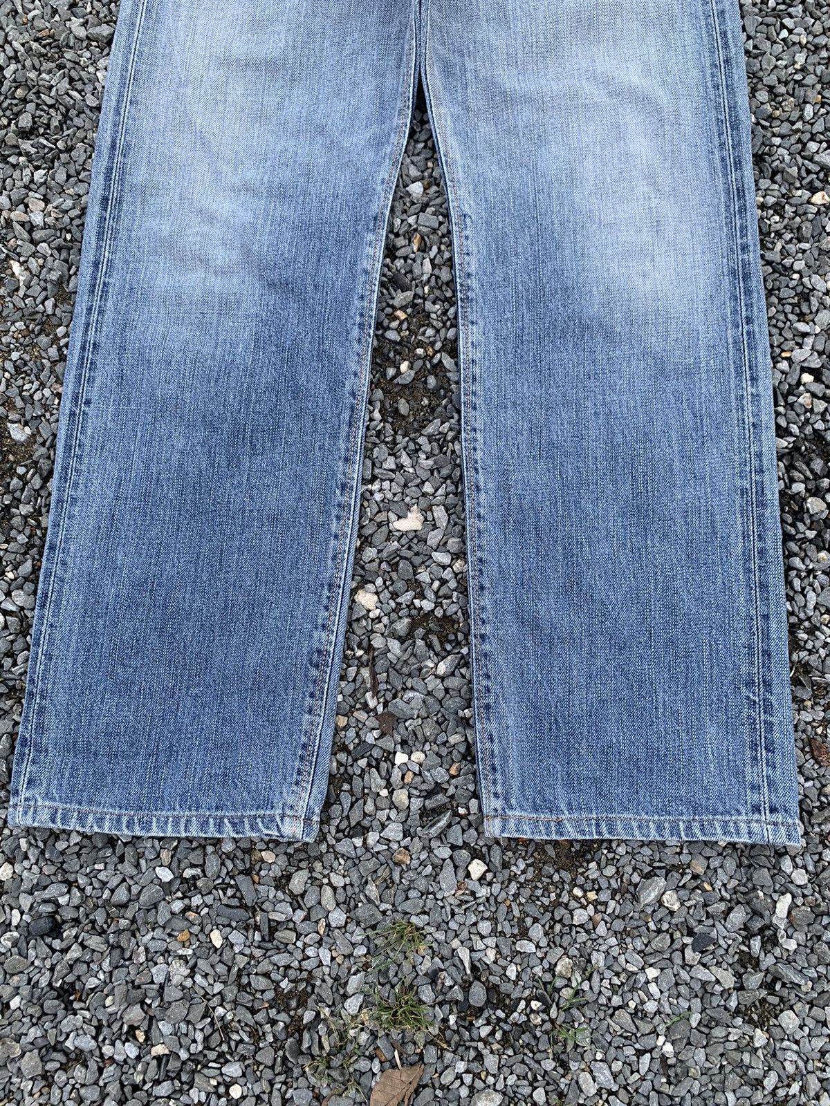 Edwin VINTAGE EDWIN 505ZX SELVEDGE FADED JAPANESE DISTRESSED DENIM Size US 30 / EU 46 - 7 Thumbnail