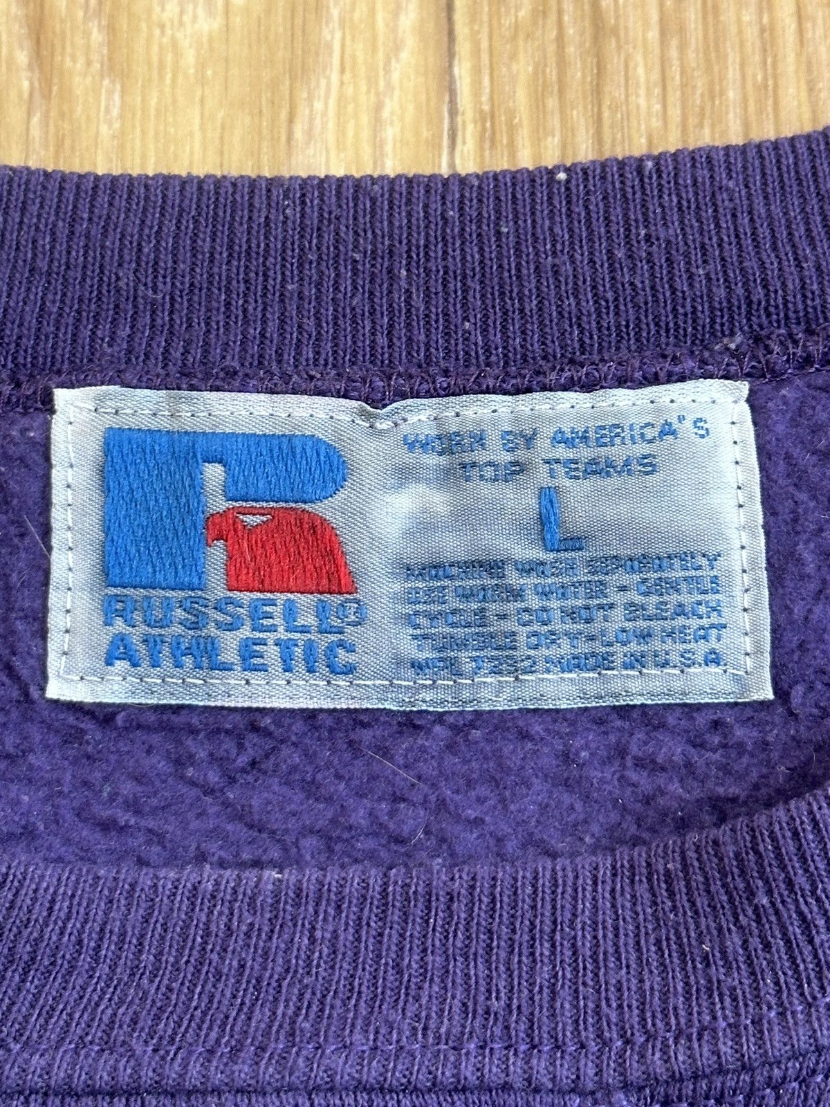Russell Athletic 90s Minnesota Vikings Sweatshirt Russell Athletic Size US L / EU 52-54 / 3 - 5 Thumbnail