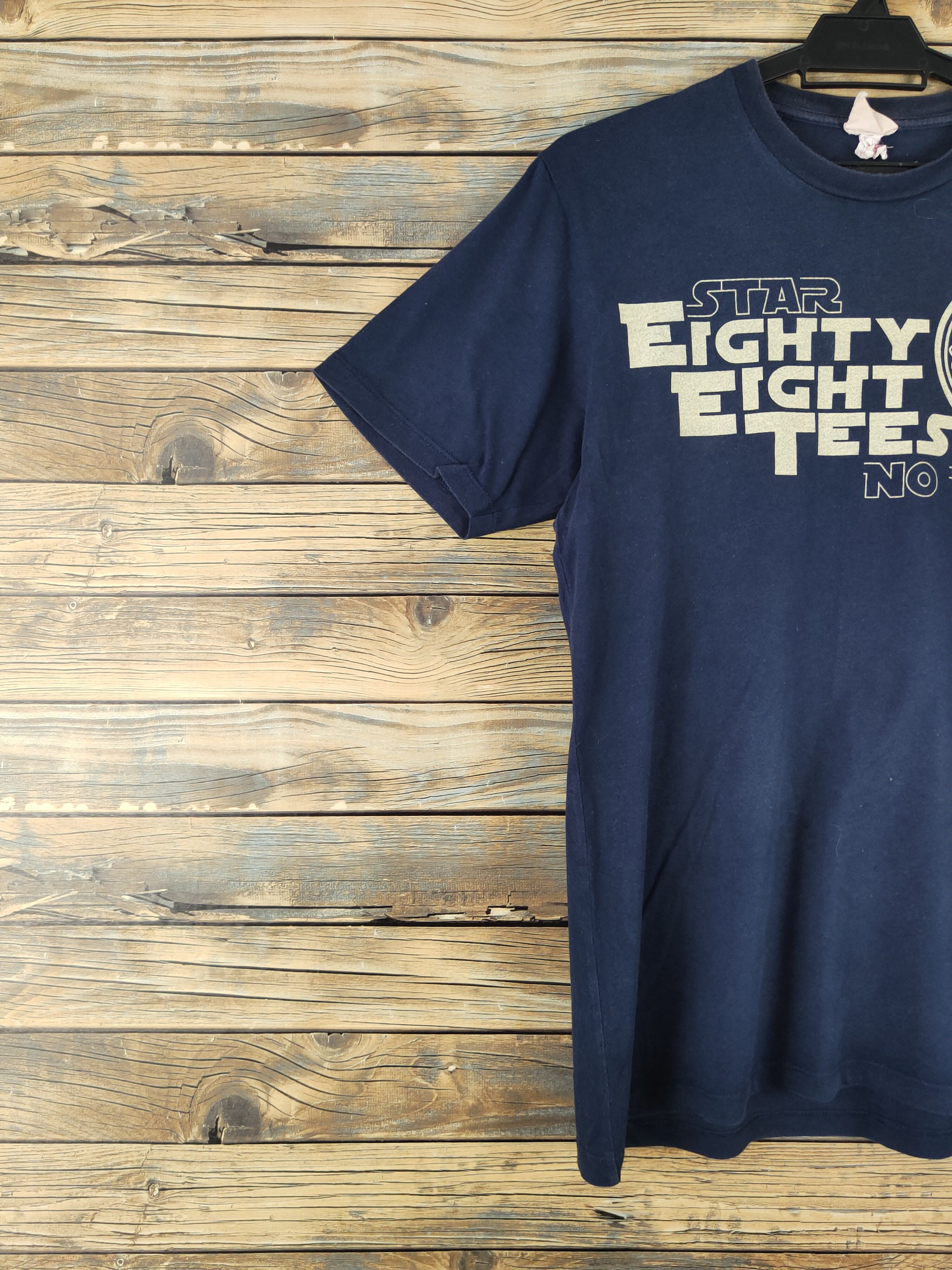 Eighty Eight × Japanese Brand × Vintage DLL 88Tees Navy Short Sleeve T-shirt #022 Size S / US 4 / IT 40 - 3 Thumbnail