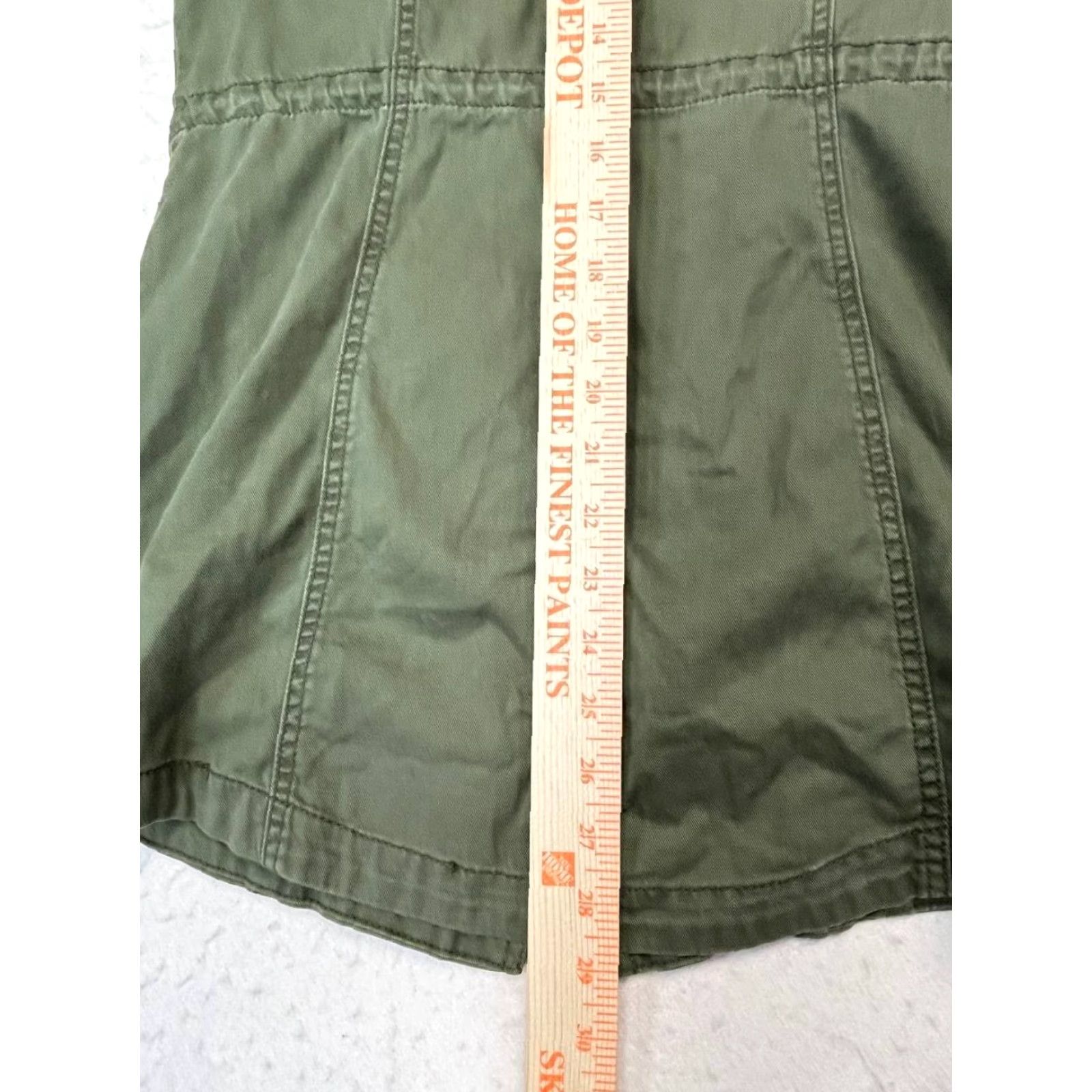 Mossimo Mossimo Women’s Green Military Jacket Size S Small Cargo Jacket Womens Green Military Jacket S Size S / US 4 / IT 40 - 5 Thumbnail