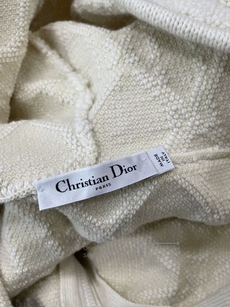 Dior Dior White rattan plaid hooded zipper jacket Size XS / US 0-2 / IT 36-38 - 5 Thumbnail