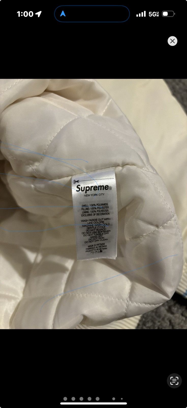 Mitchell & Ness × Supreme Supreme x Mitchell and Ness camo logo varsity jacket Size US XXL / EU 58 / 5 - 6 Thumbnail