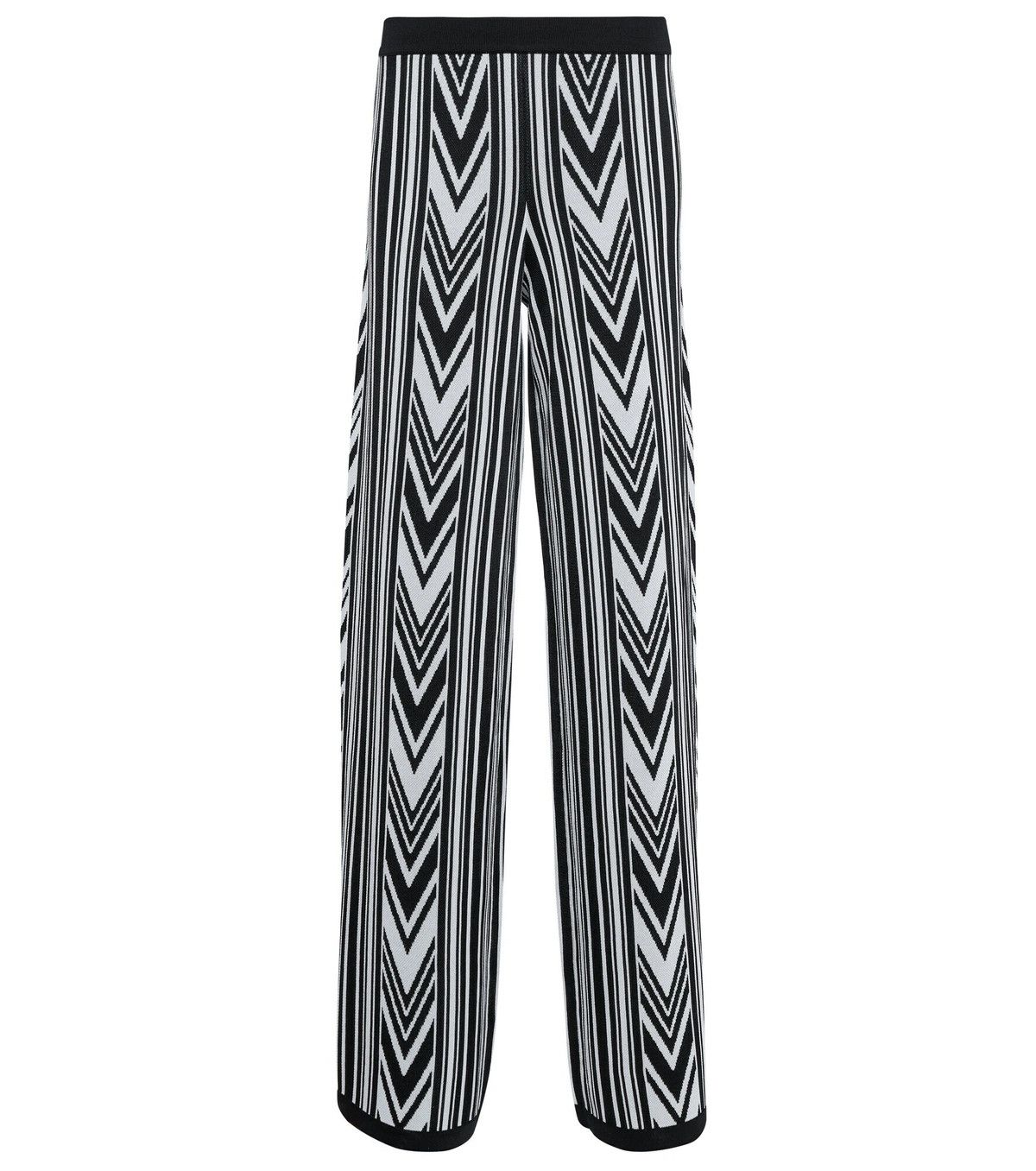 Balmain o1y0625 Sweatpant in Black/White Size 27" / US 4 / IT 40 - 1 Thumbnail