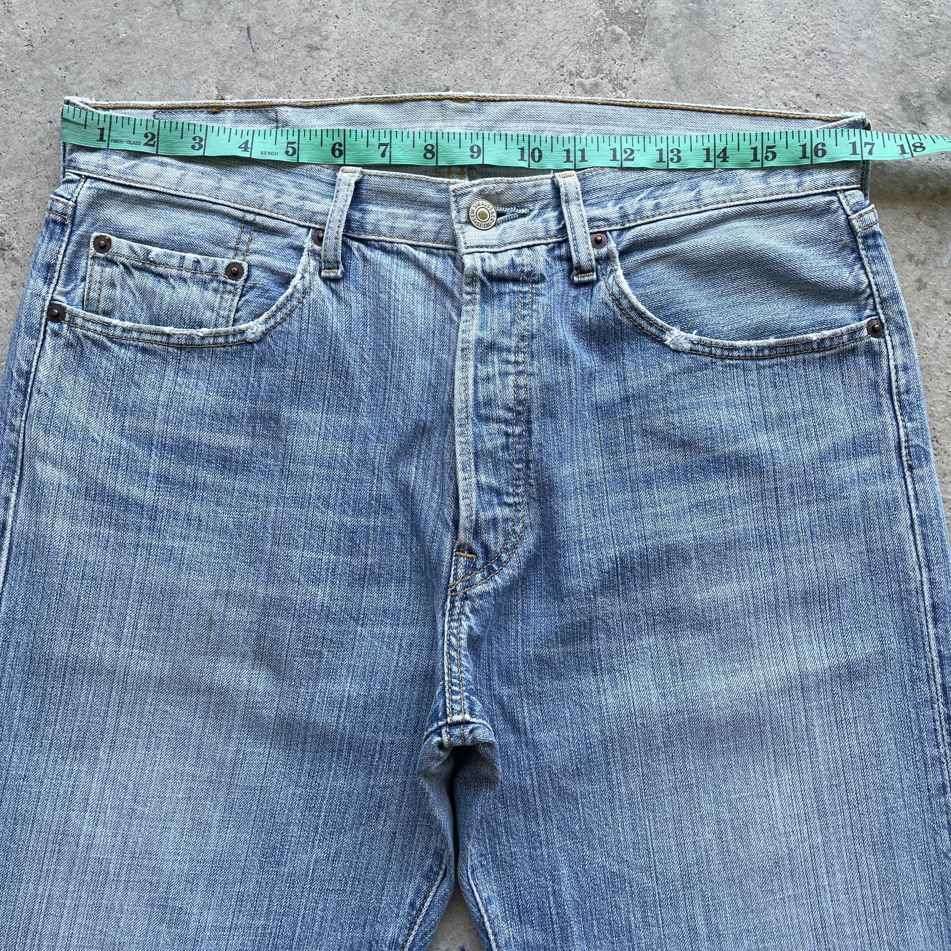 Levi's Vintage Levi’s 501 Lightwashed Denim Faded Jeans Pants W34 Size US 34 / EU 50 - 3 Thumbnail
