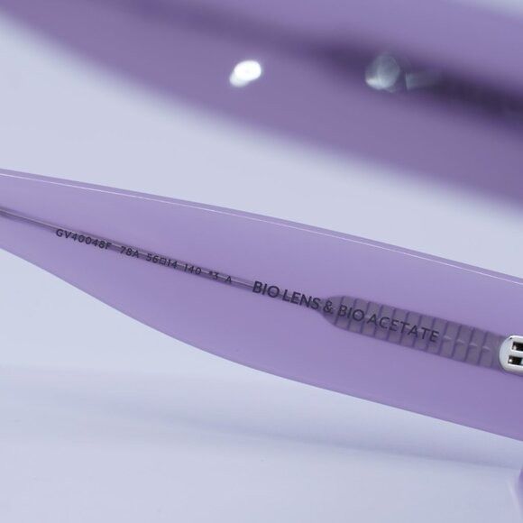 Givenchy 🕶️ New Givenchy GV40048F 78A Sunglasses - Shiny Lilac Frame Size ONE SIZE - 8 Thumbnail