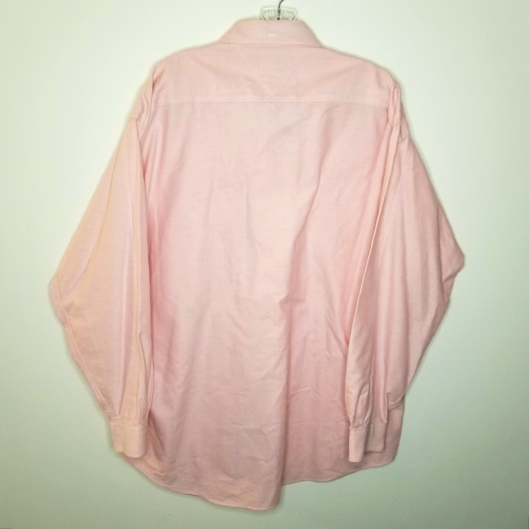 Tommy Hilfiger Tommy Hilfiger Mens Pink Long Sleeve Button-Up Shirt L Size US L / EU 52-54 / 3 - 5 Thumbnail