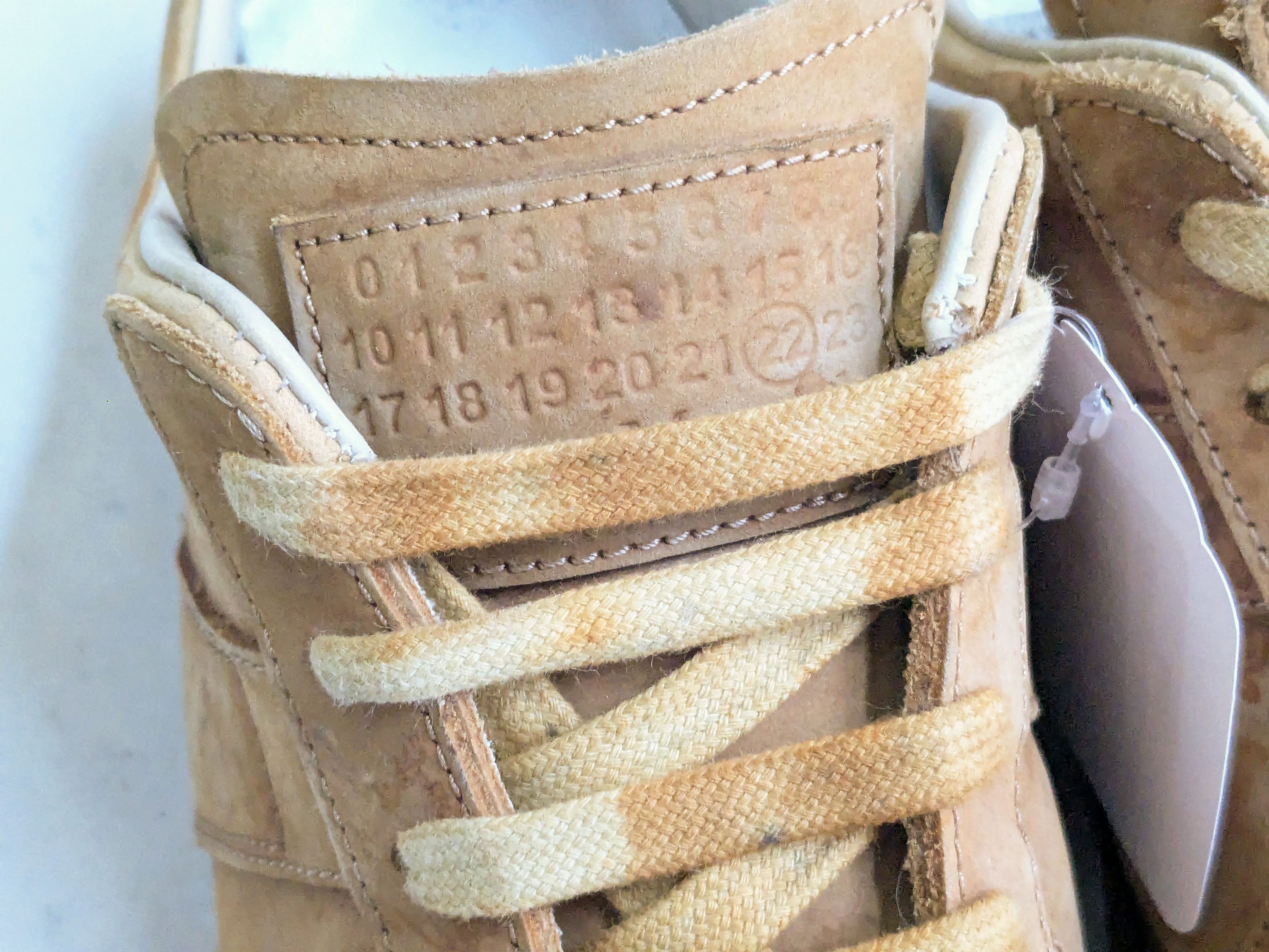 Maison Margiela Maison Margiela GAT Replica Wheat 10 43 Low Tops Size US 10 / EU 43 - 4 Thumbnail