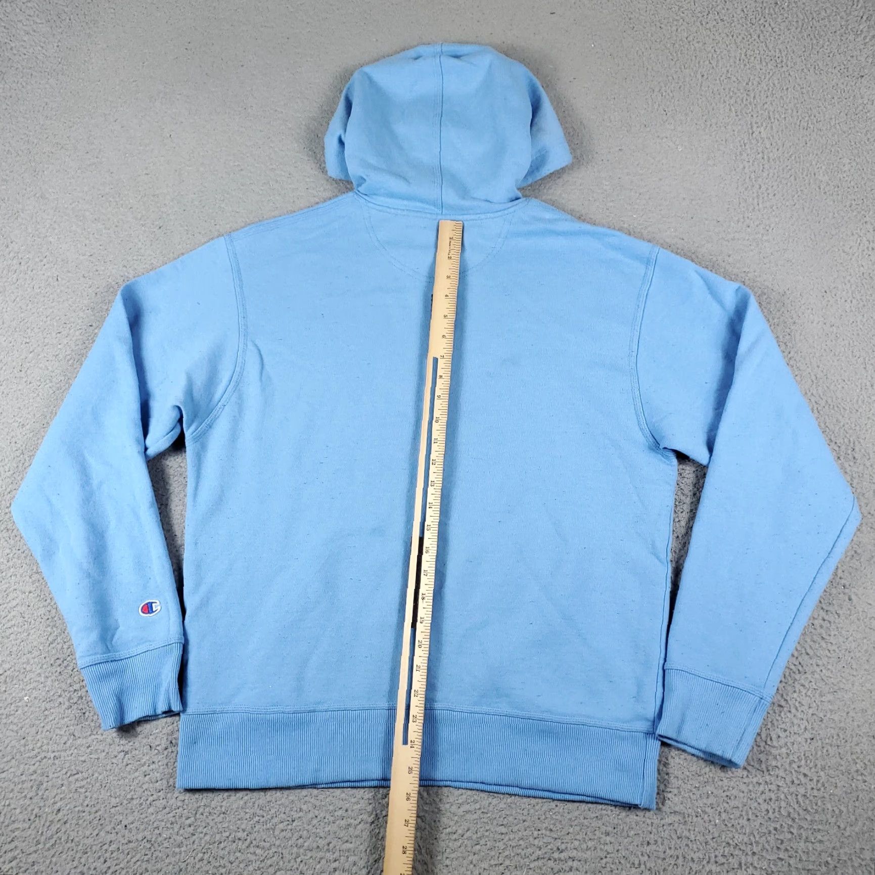 Champion VINTAGE Champion Hoodie Men’s Medium Pullover Sweater Fleece Navy Casual Streetwear Size US M / EU 48-50 / 2 - 7 Thumbnail